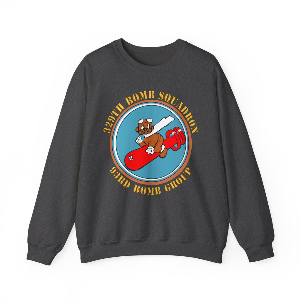 Crewneck Sweatshirt - AAC - 329th Bomb Squadron,93rd Bomb Group - WWII - USAAF