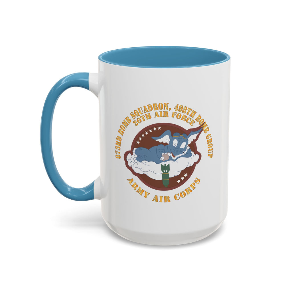 Accent Coffee Mug - AAC - 873rd Bomb Squadron, 498th Bomb Group - 20th AAF X 300