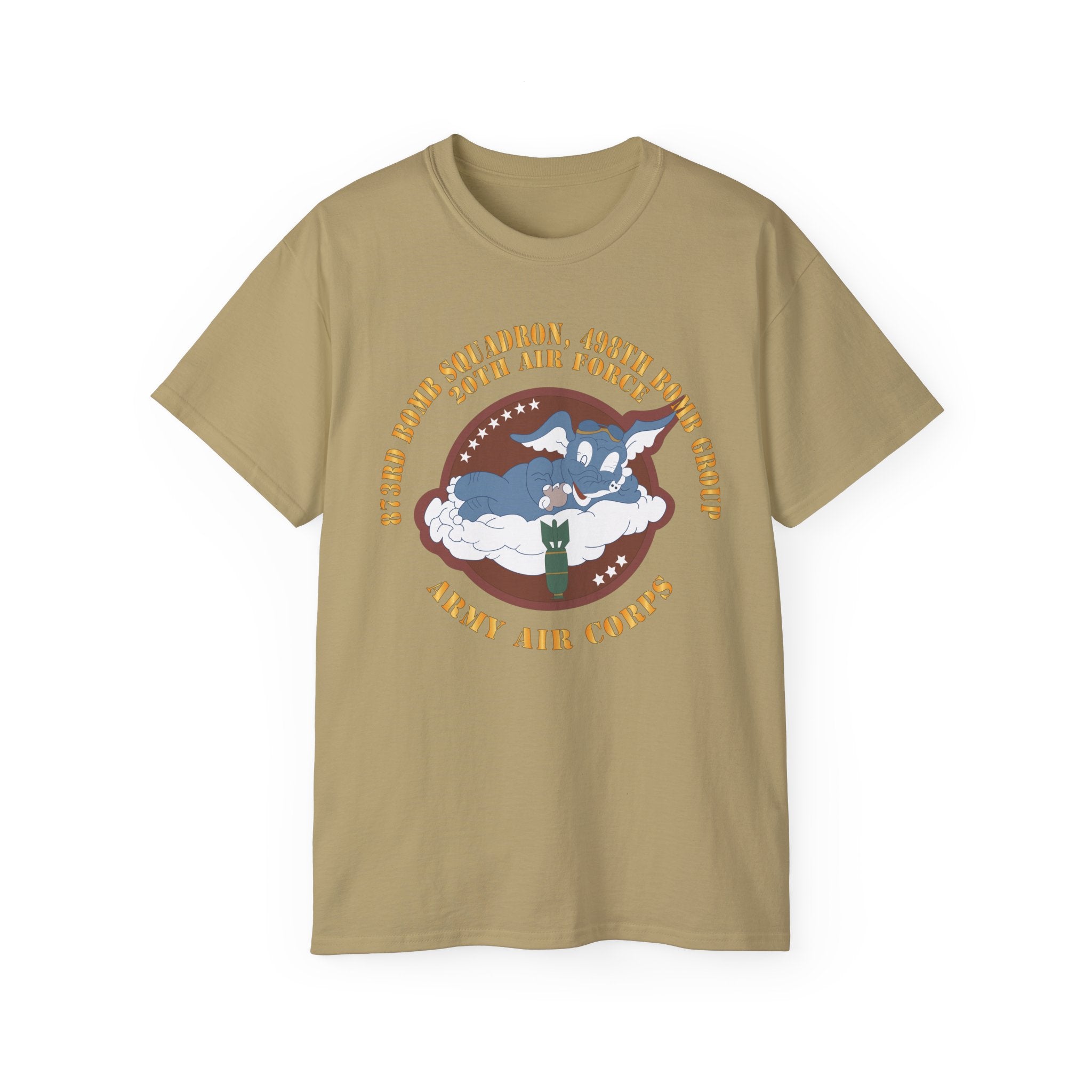 Unisex Ultra Cotton Tee - AAC - 873rd Bomb Squadron, 498th Bomb Group - 20th AAF X 300