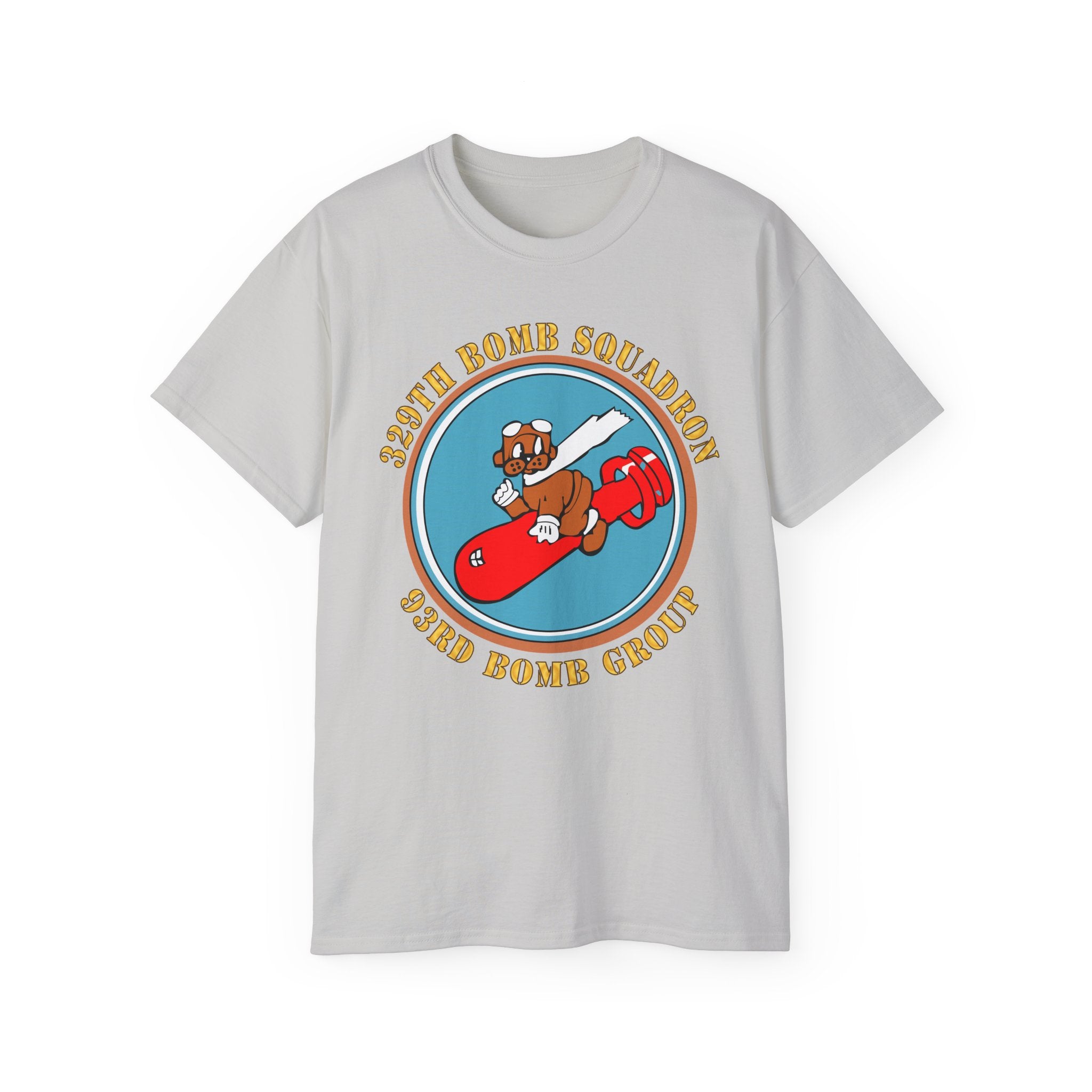 Unisex Ultra Cotton Tee - AAC - 329th Bomb Squadron,93rd Bomb Group - WWII - USAAF