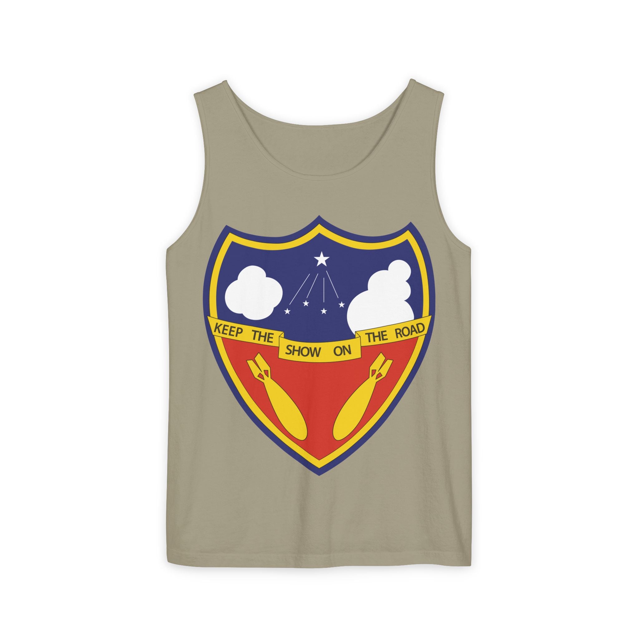 Unisex Garment-Dyed Tank Top - AAC - 384th Bomb Group wo Txt X 300