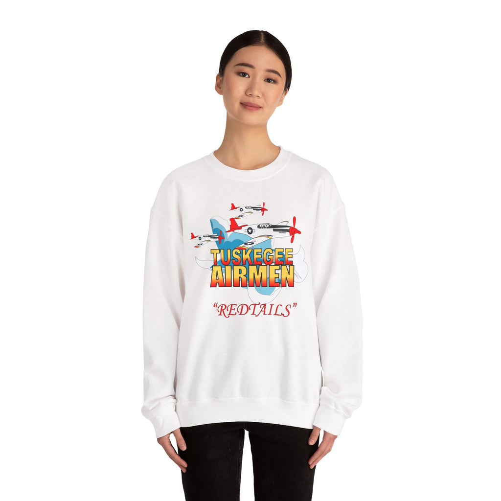 Crewneck Sweatshirt - Army Air Corp - Tuskegee Airmen - Redtails - 3AC - X 300