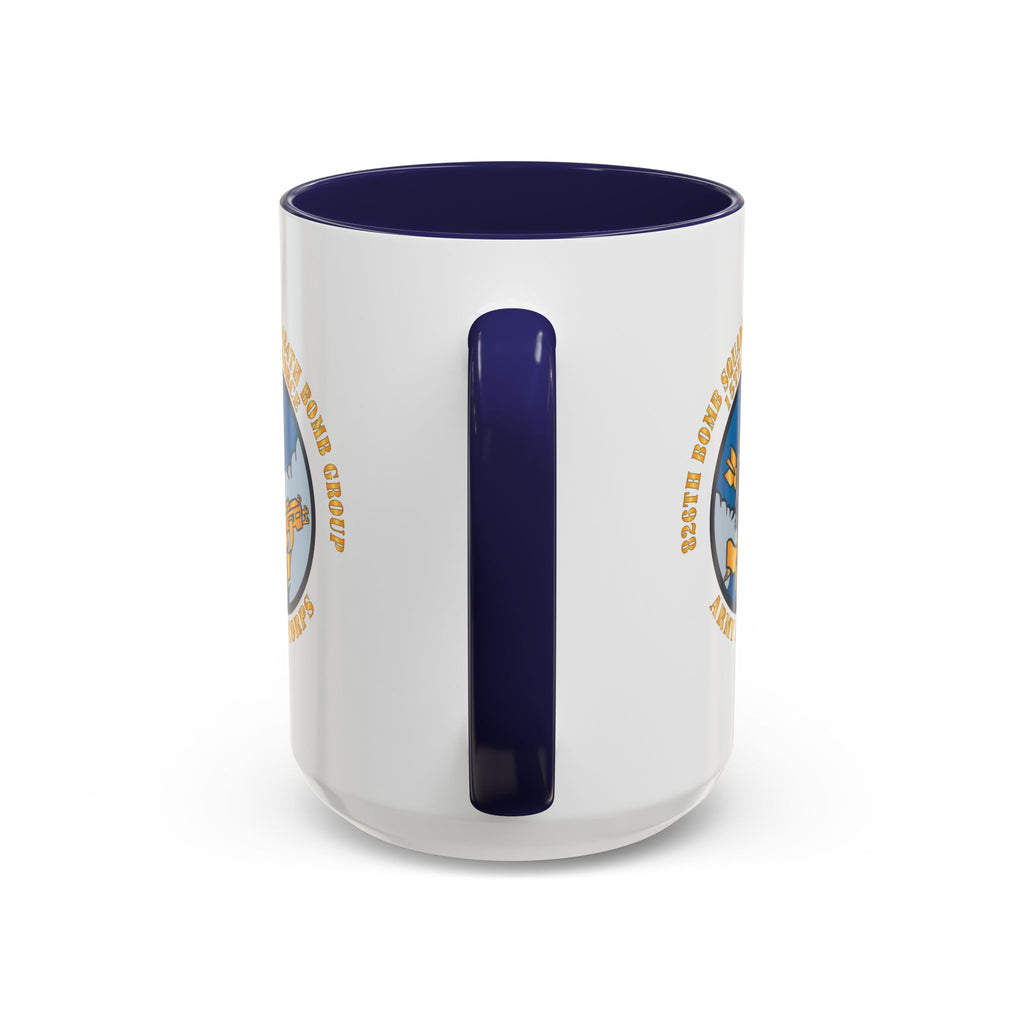 Accent Coffee Mug - AAC - 826th Bomb Squadron, 484th Bomb Group - 15th AAF X 300