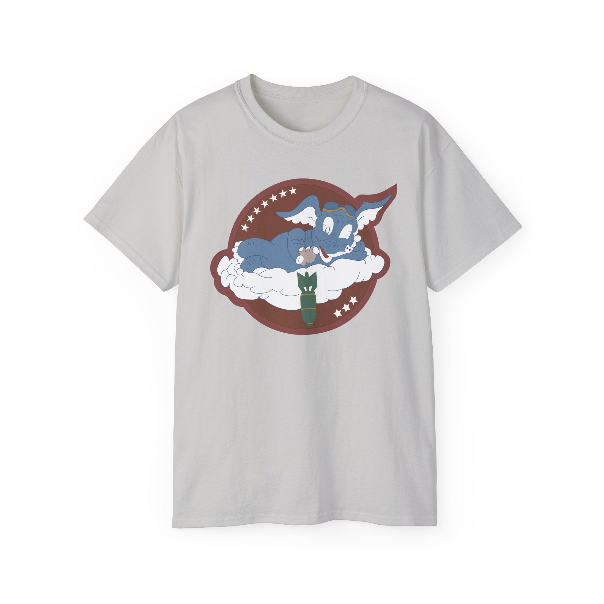 Unisex Ultra Cotton Tee - AAC - 873rd Bomb Squadron, 498th Bomb Group - 20th AAF wo Txt X 300