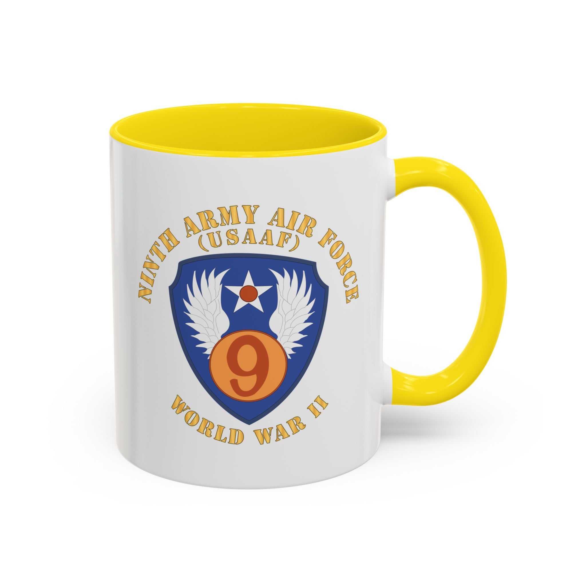 Accent Coffee Mug - AAC - SSI - 9th Air Force - WWII - USAAF x 300
