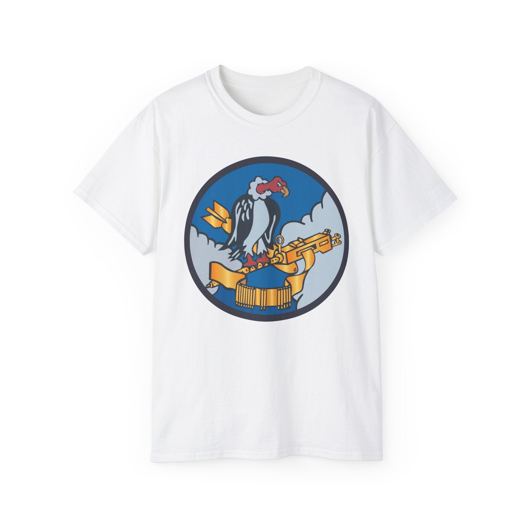 Unisex Ultra Cotton Tee - AAC - 824th Bomb Squadron, 484th Bomb Group - 15th AAF wo txt X 300