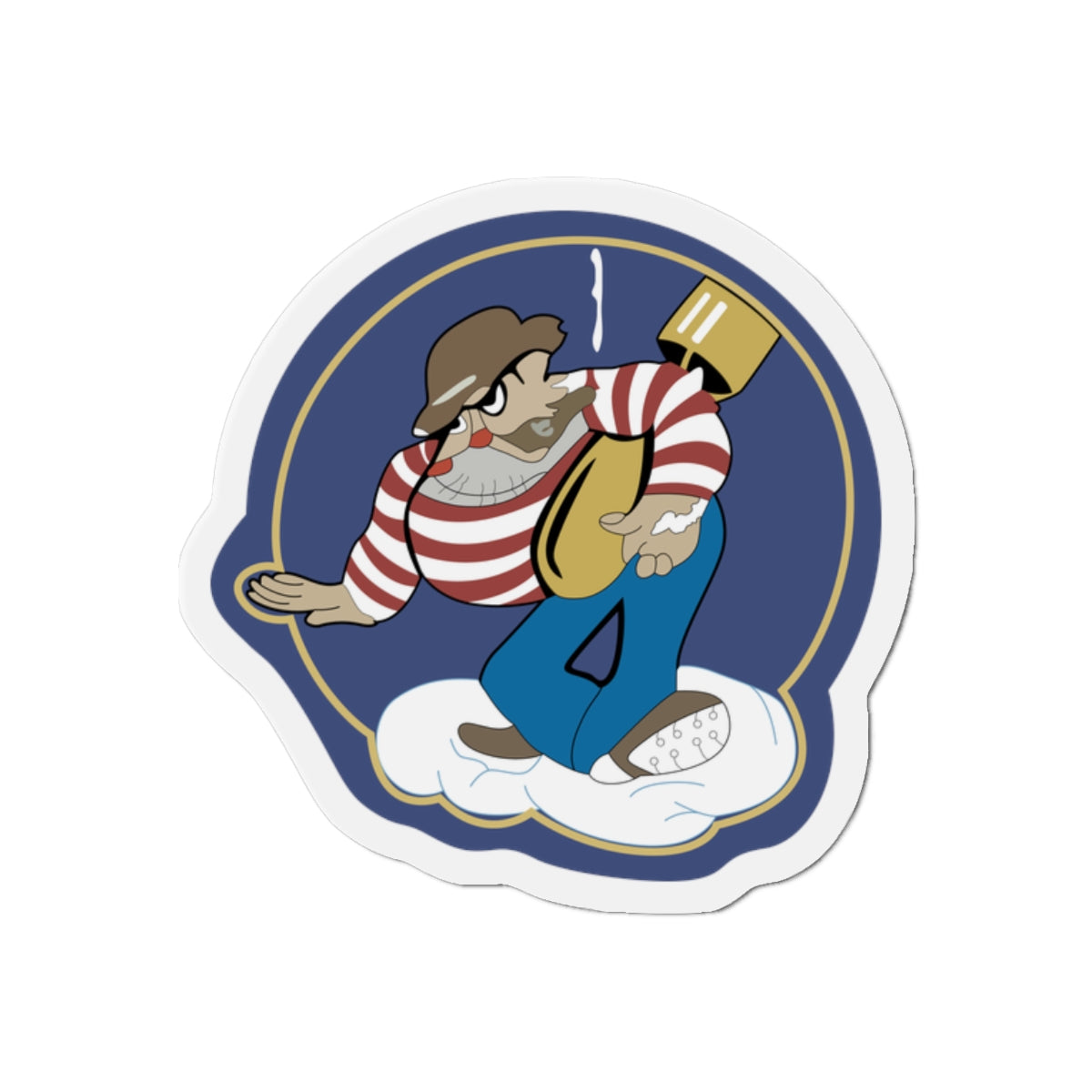 Die-Cut Magnets - AAC - 869th Bomb Squadron, 497th Bomb Group wo Txt X 300