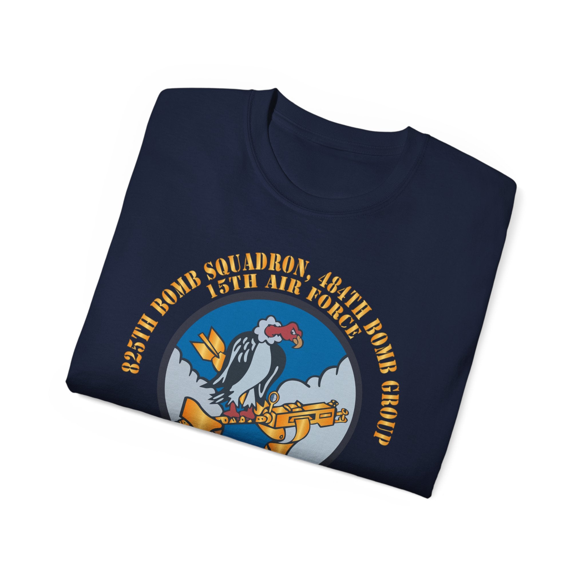 Unisex Ultra Cotton Tee - AAC - 825th Bomb Squadron, 484th Bomb Group - 15th AAF X 300
