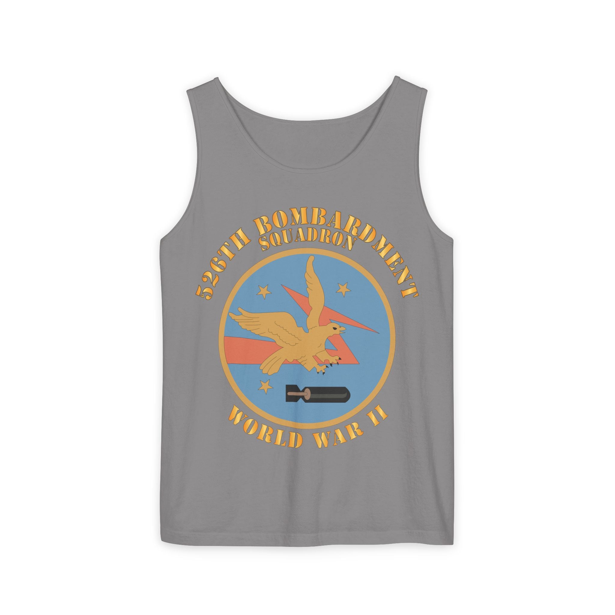 Unisex Garment-Dyed Tank Top - AAC - 526th Bombardment Squadron - WWII X 300