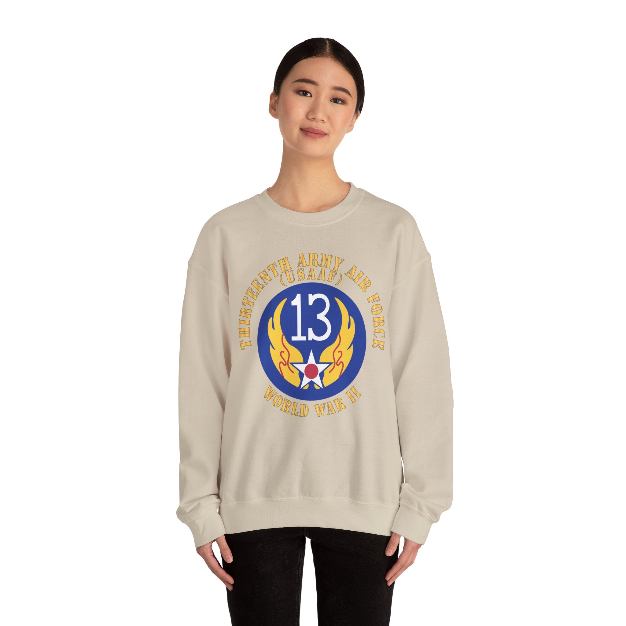 Crewneck Sweatshirt - AAC - SSI - 13th Air Force - WWII - USAAF x 300