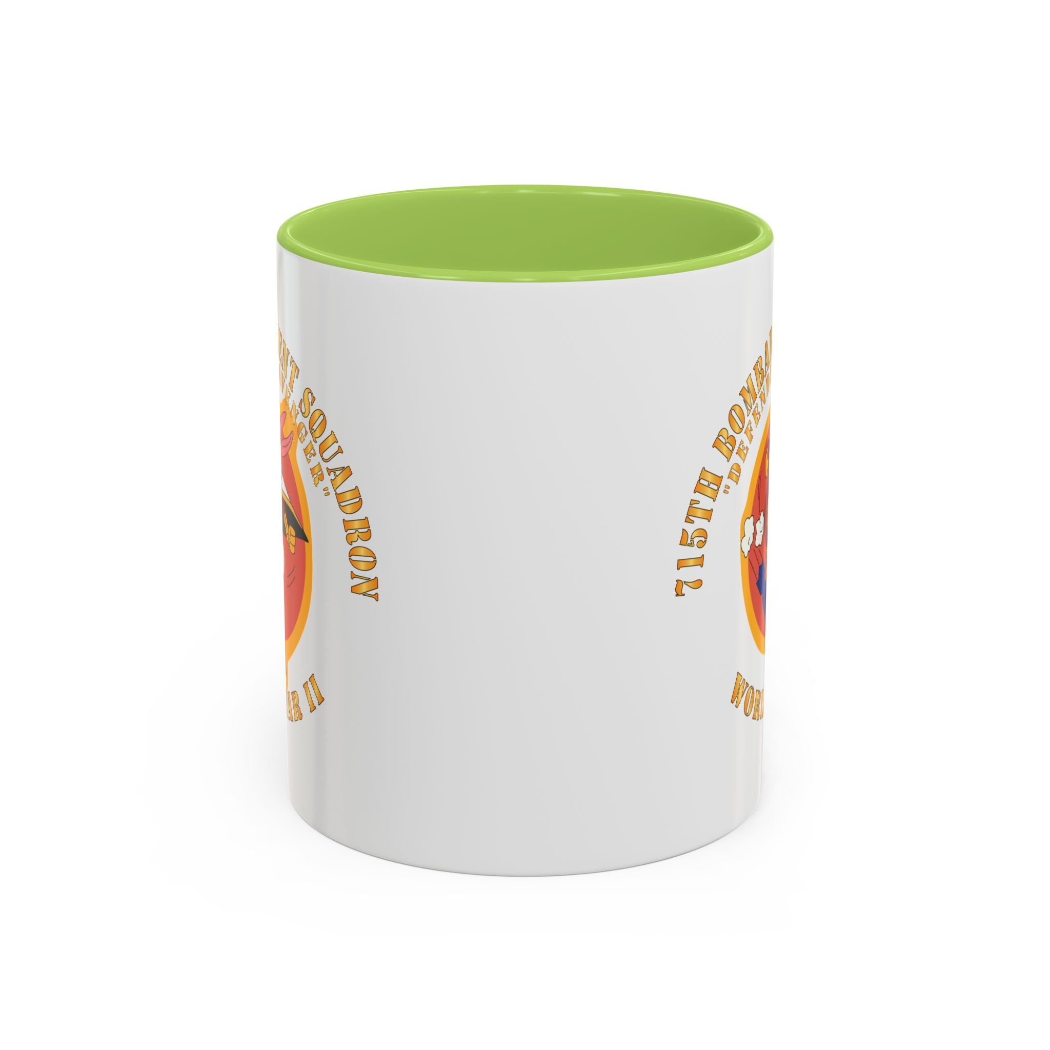 Accent Coffee Mug - ACC - 715th  Bombardment Squadron - Defender, Avenger - World War II X 300