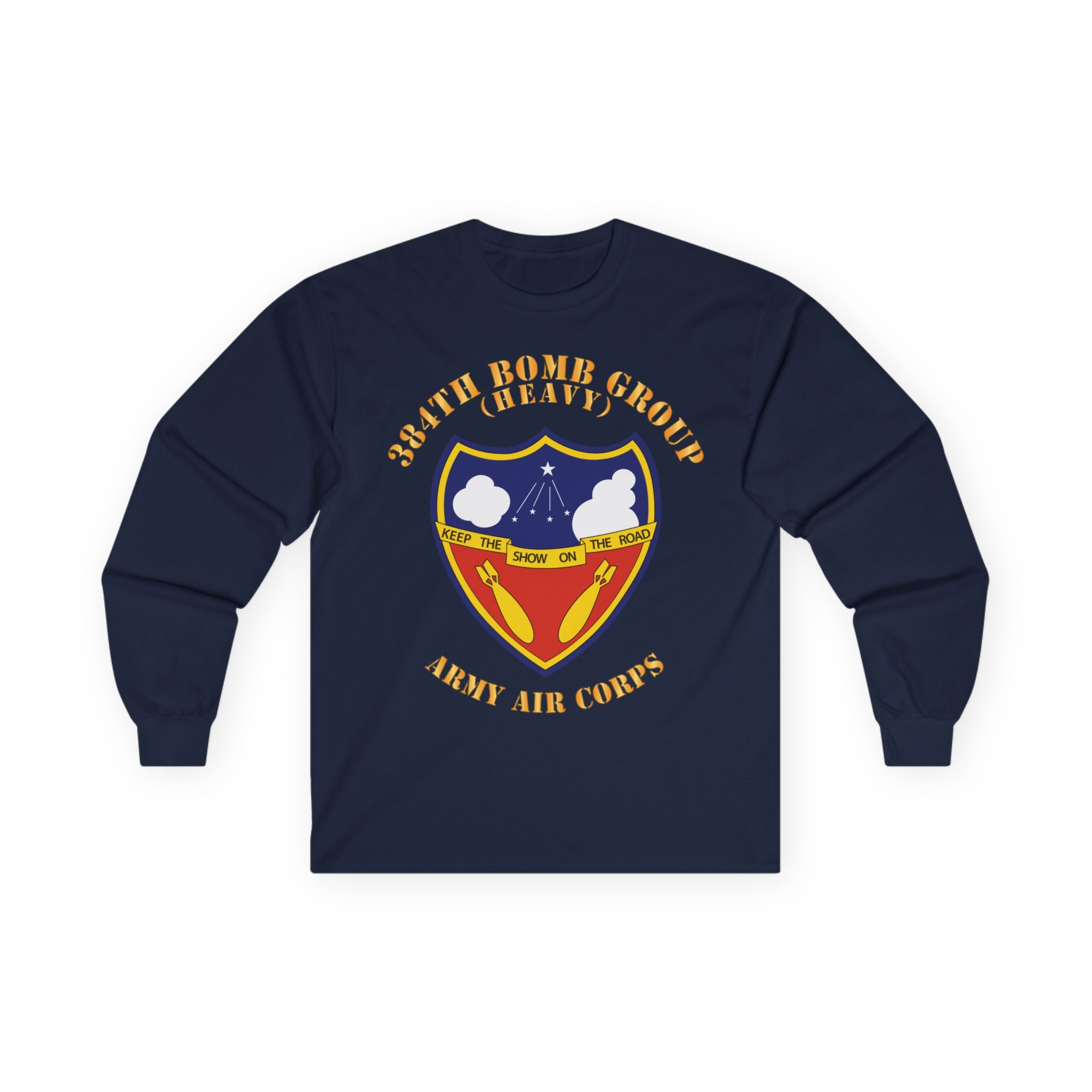 Unisex Long Sleeve Tee - AAC - 384th Bomb Group X 300
