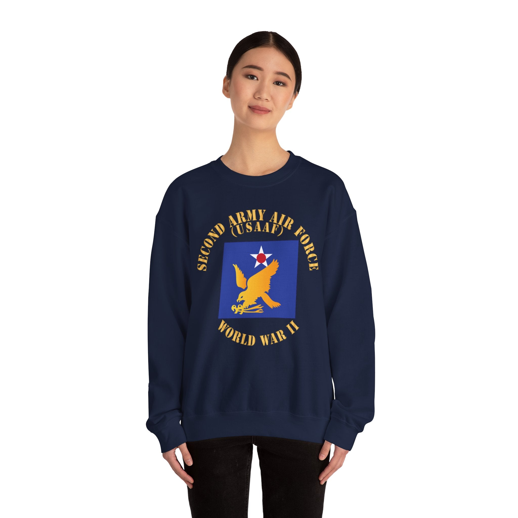Crewneck Sweatshirt - SSI - AAC - 2nd Air Force - WWII - USAAF x 300