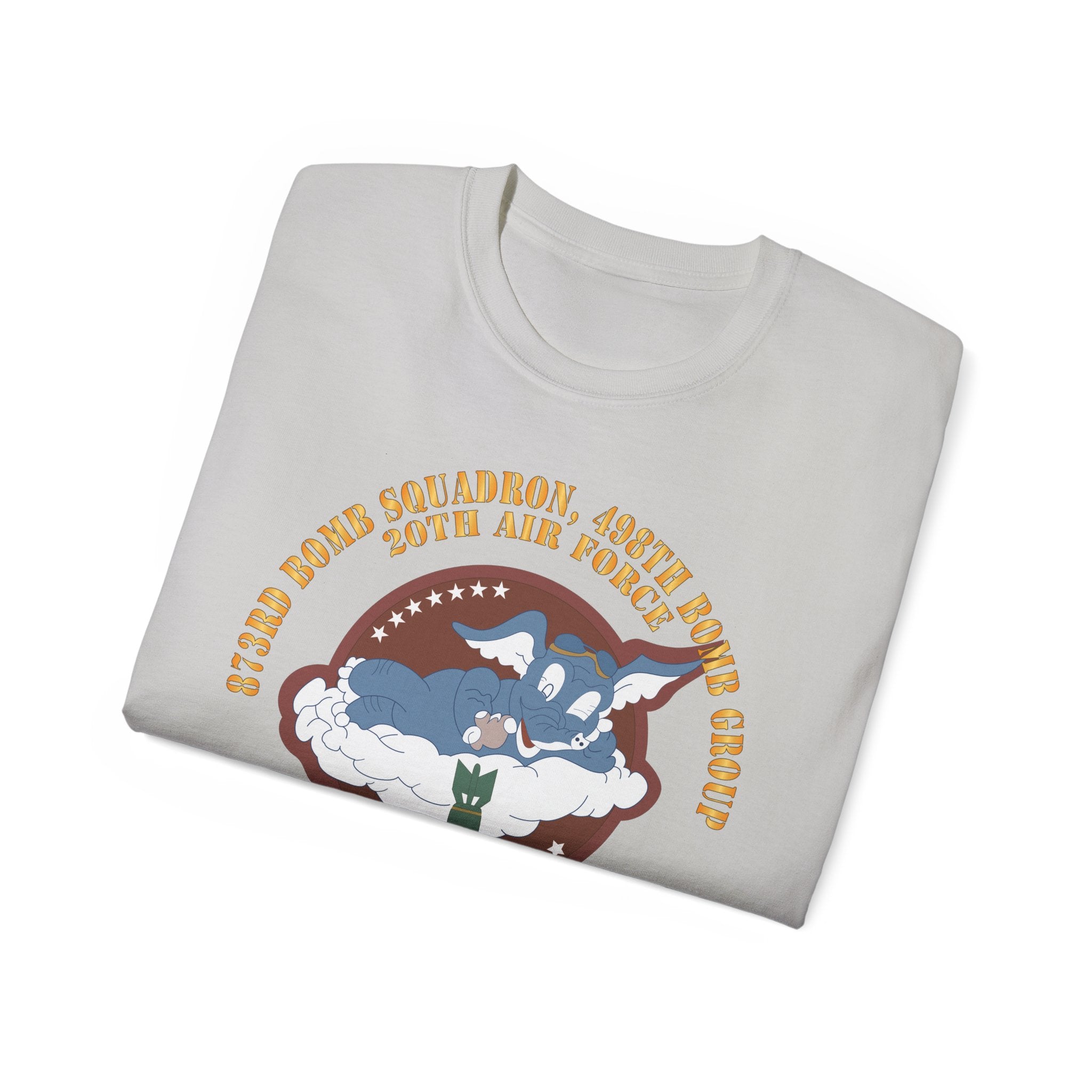Unisex Ultra Cotton Tee - AAC - 873rd Bomb Squadron, 498th Bomb Group - 20th AAF X 300
