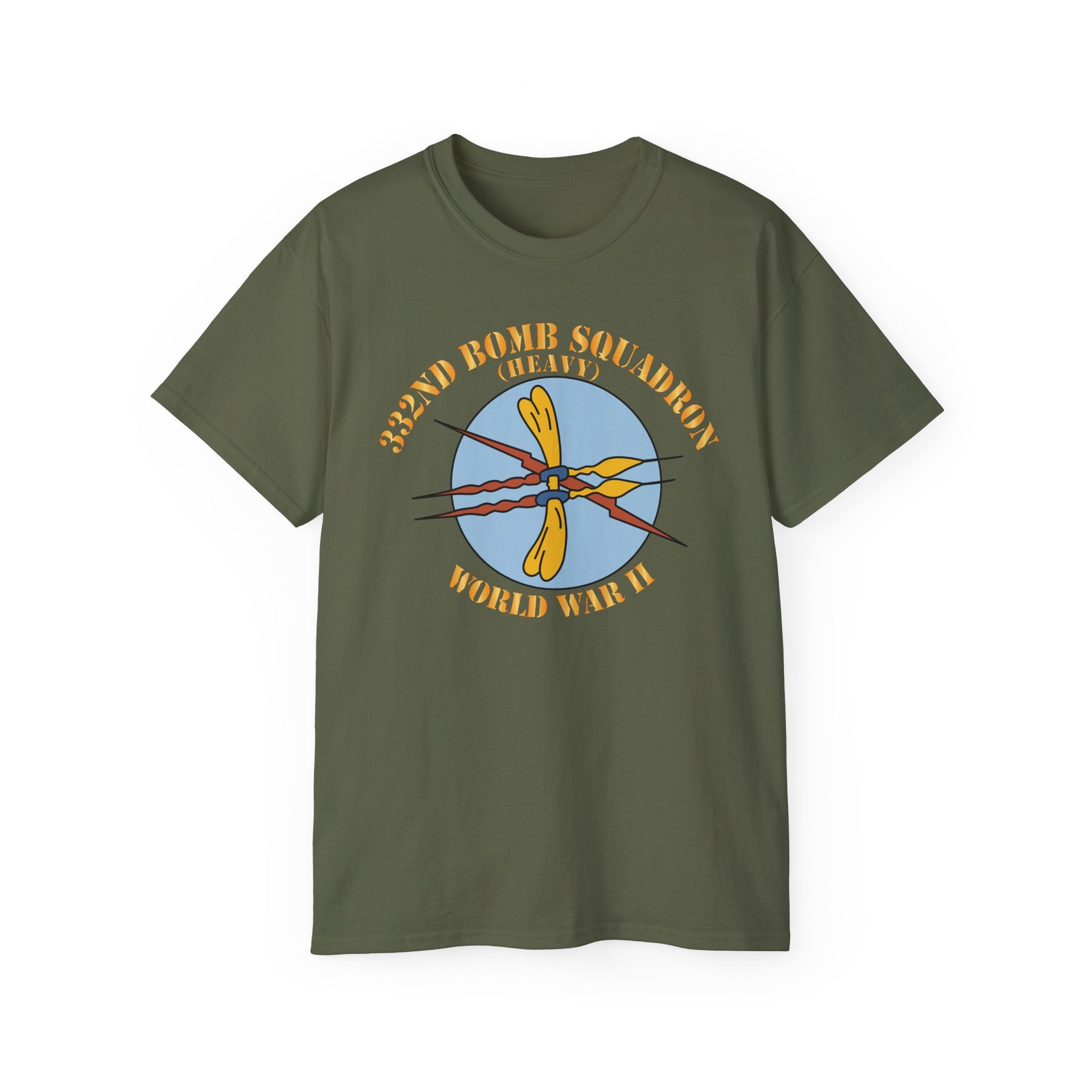 Unisex Ultra Cotton Tee - AAC - 332nd Bomb Squadron WWII X 300