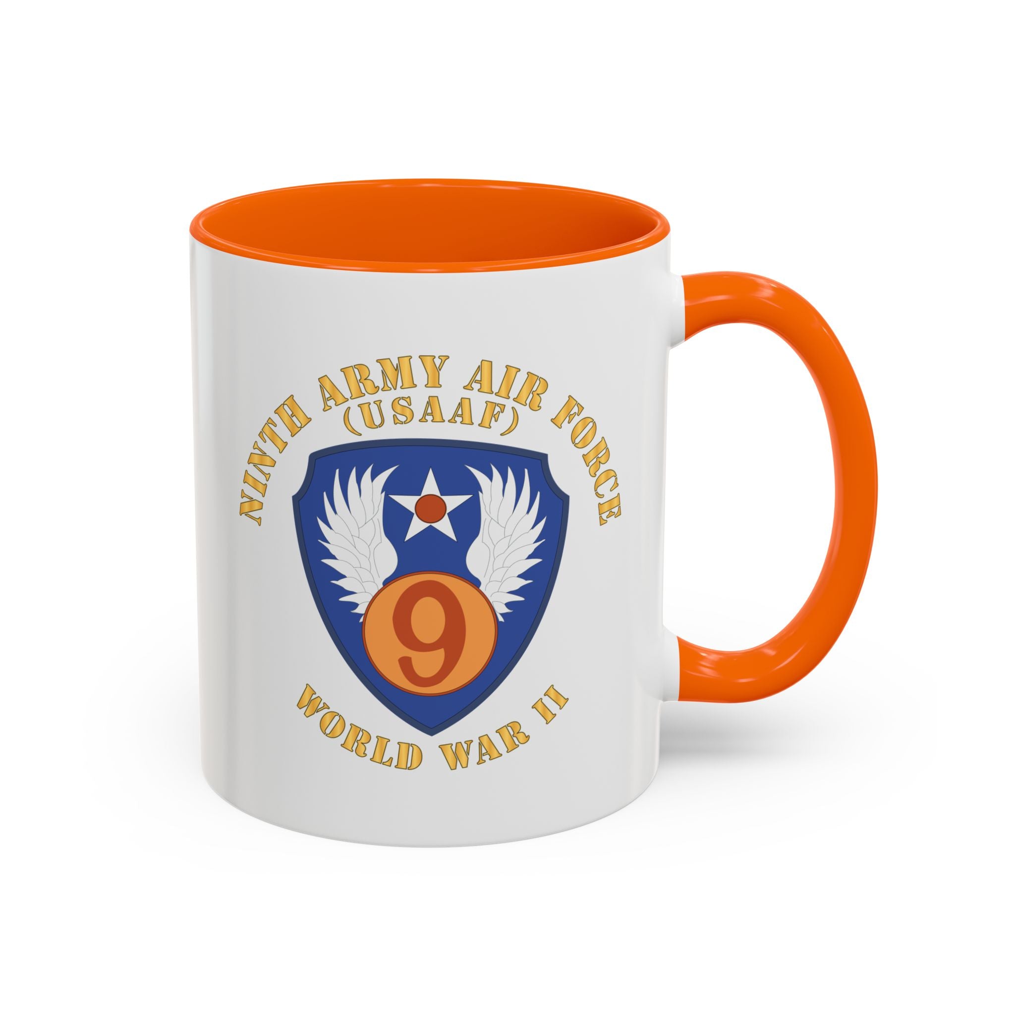 Accent Coffee Mug - AAC - SSI - 9th Air Force - WWII - USAAF x 300