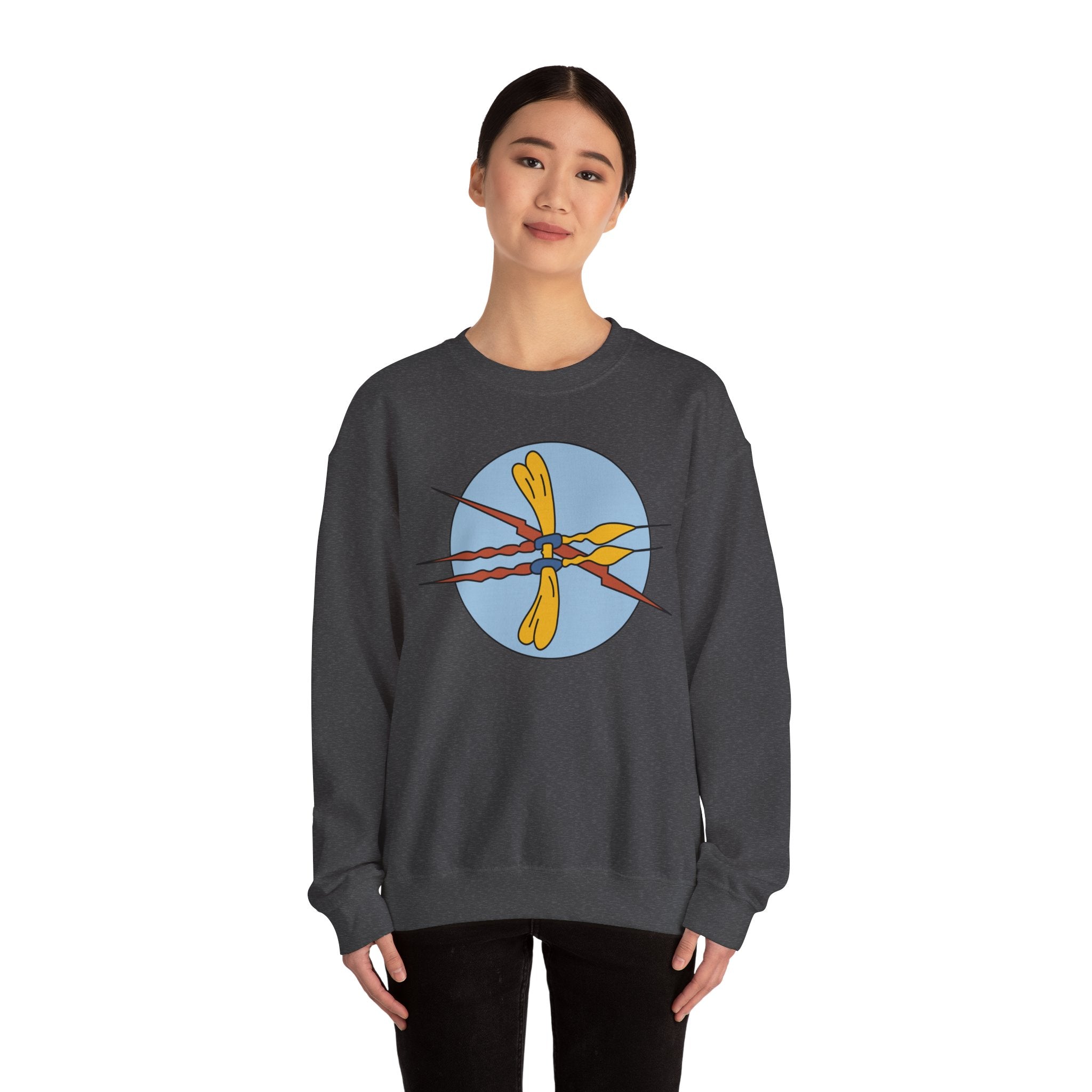 Crewneck Sweatshirt - AAC - 332nd Bomb Squadron WWII wo txt X 300