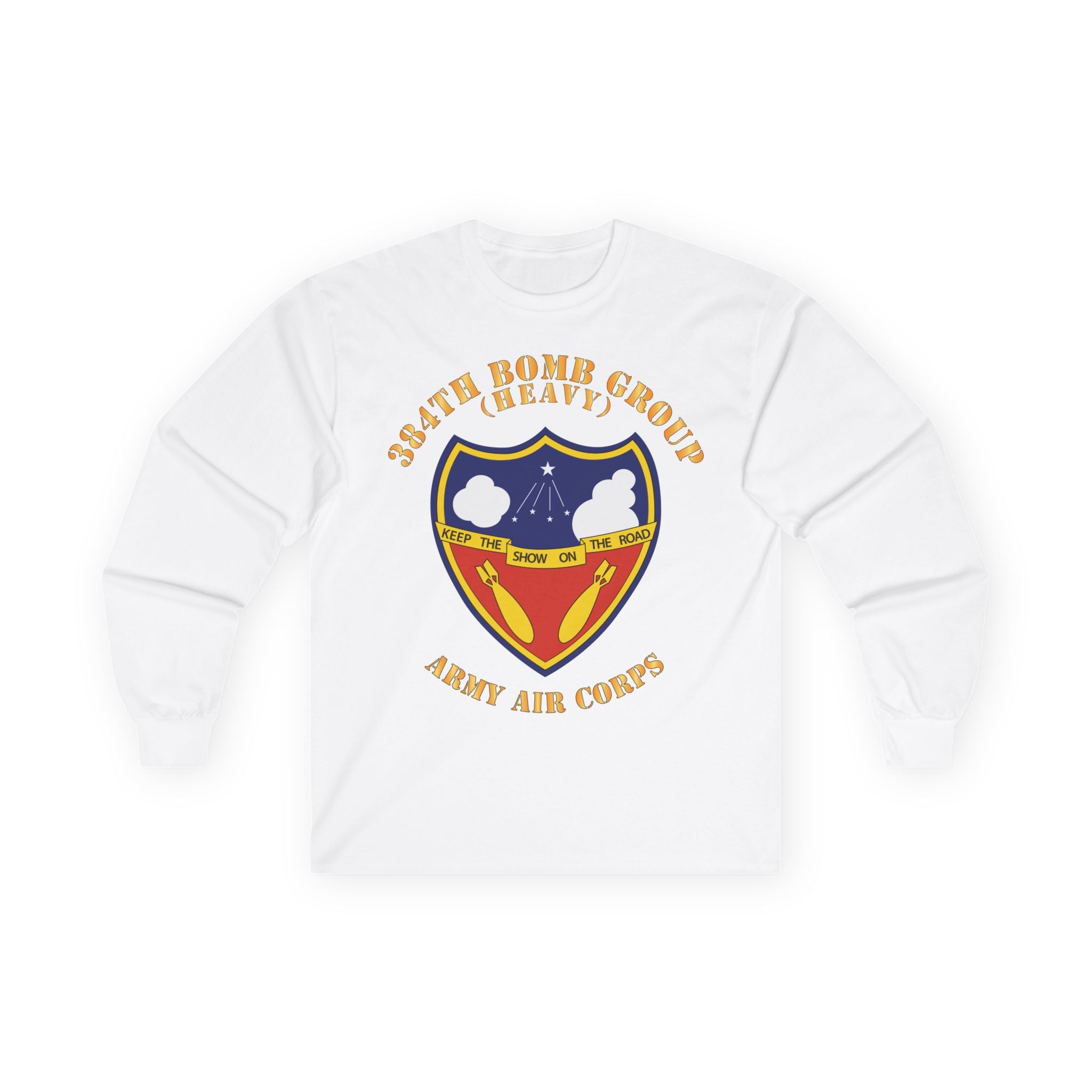 Unisex Long Sleeve Tee - AAC - 384th Bomb Group X 300