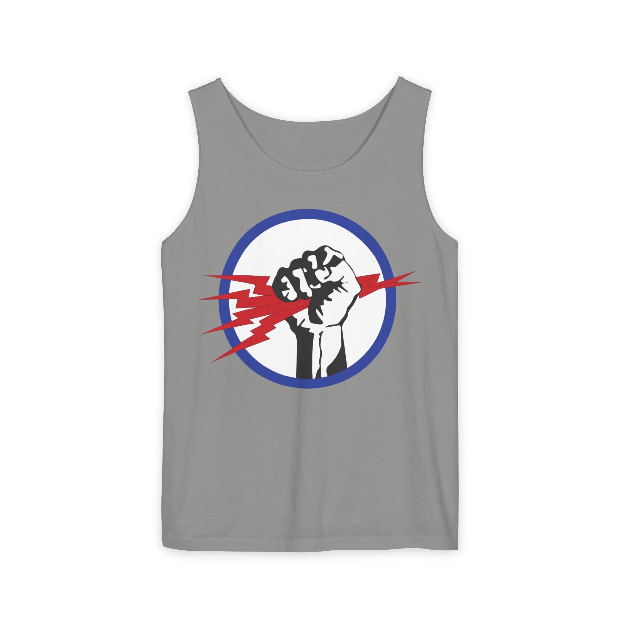 Unisex Garment-Dyed Tank Top - AAC - 827th Bomb Squadron, 484th Bomb Group - 15th AAF wo Txt X 300