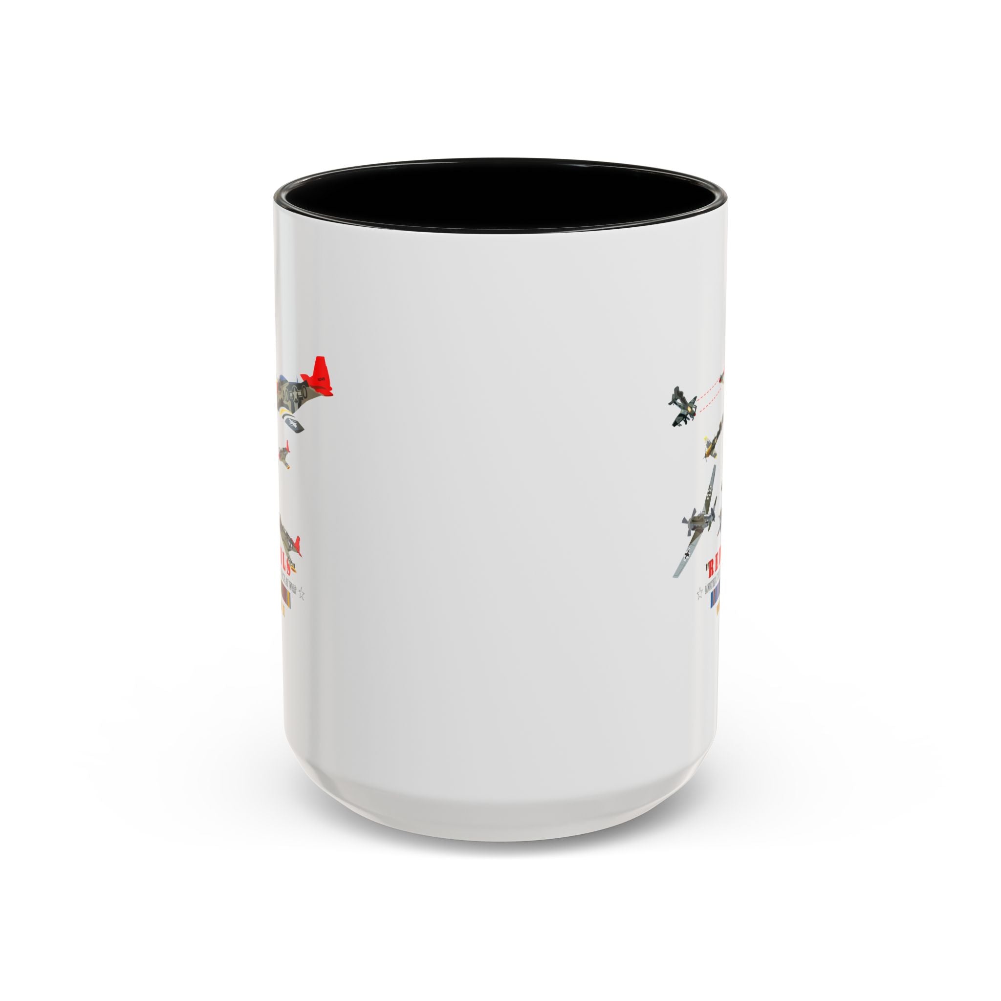 Accent Coffee Mug - Army - AAC - 332nd Fighter Group - Red Tails - At War