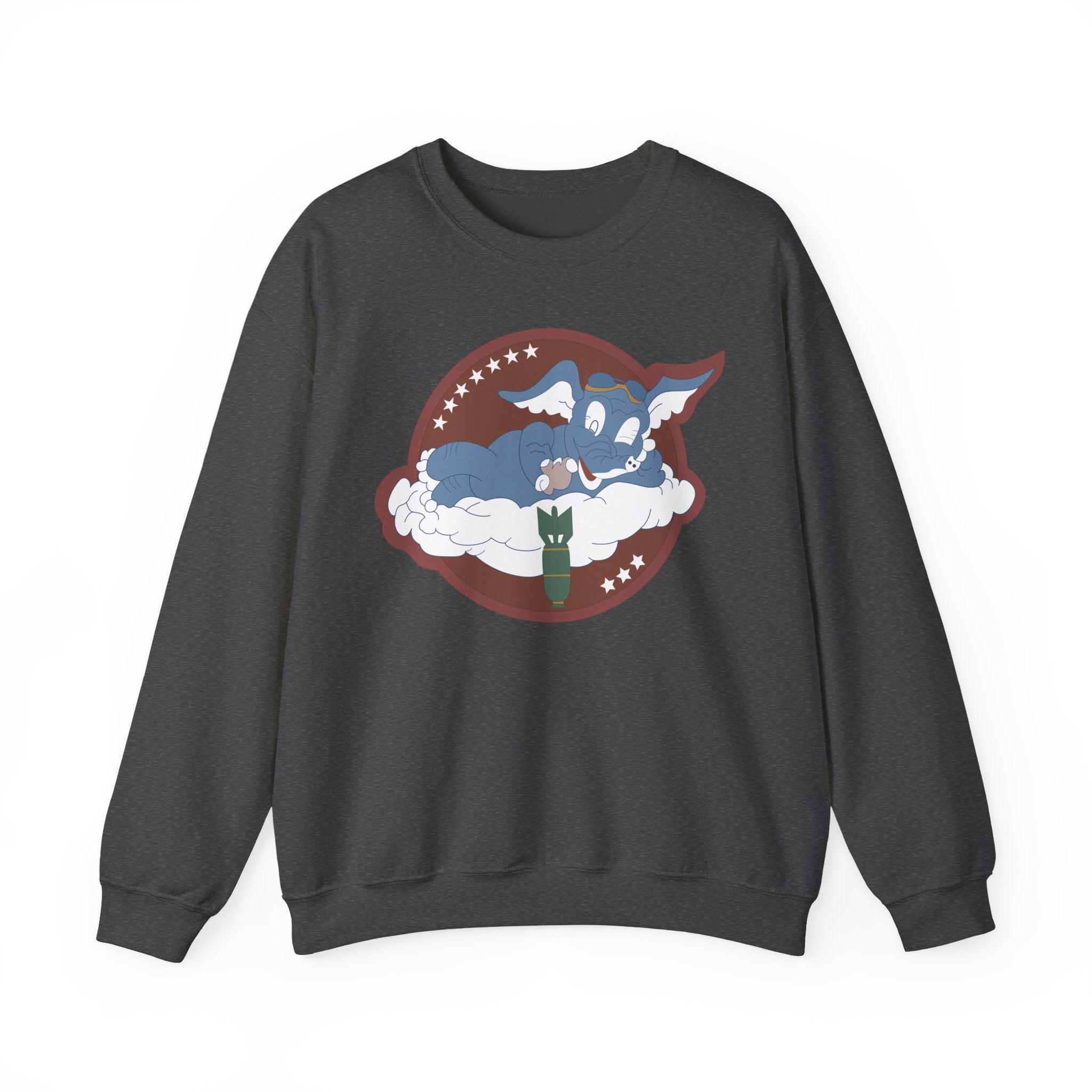 Crewneck Sweatshirt - AAC - 873rd Bomb Squadron, 498th Bomb Group - 20th AAF wo Txt X 300