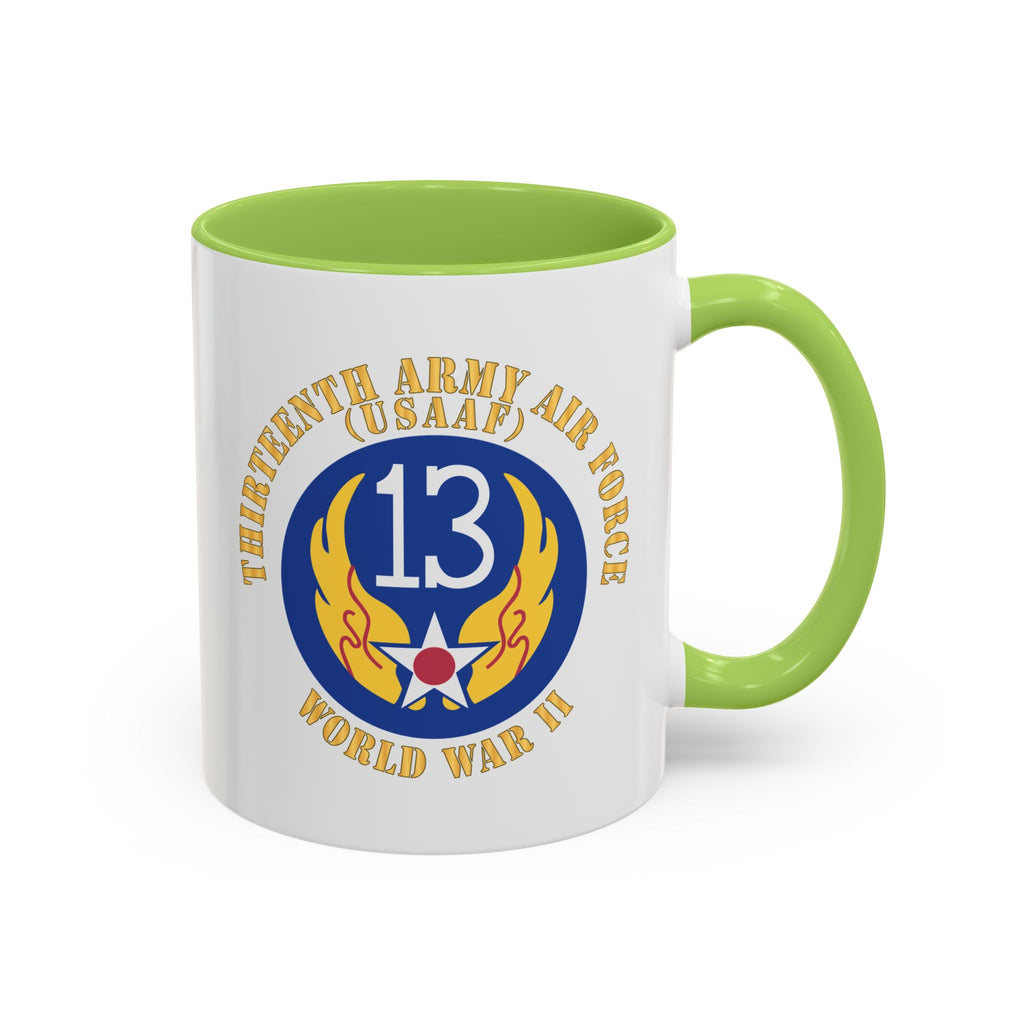 Accent Coffee Mug - AAC - SSI - 13th Air Force - WWII - USAAF x 300