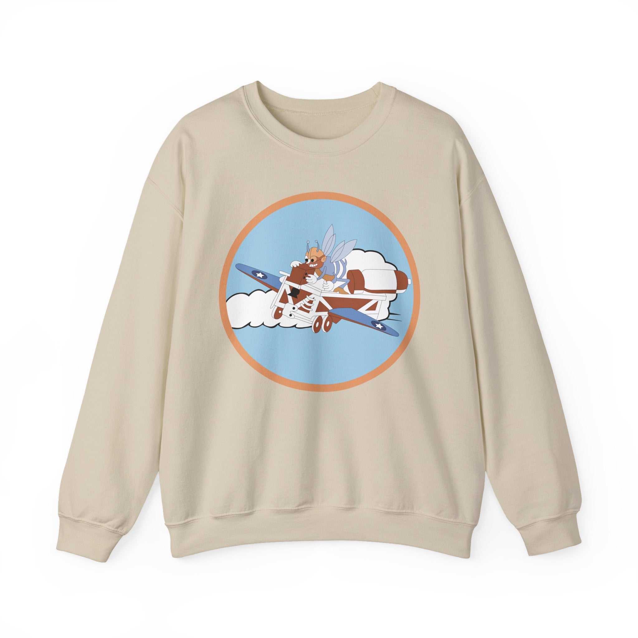 Crewneck Sweatshirt - AAC - 782nd Bomb Squadron, 465th Bomb Group - 15th AF wo Txt X 300