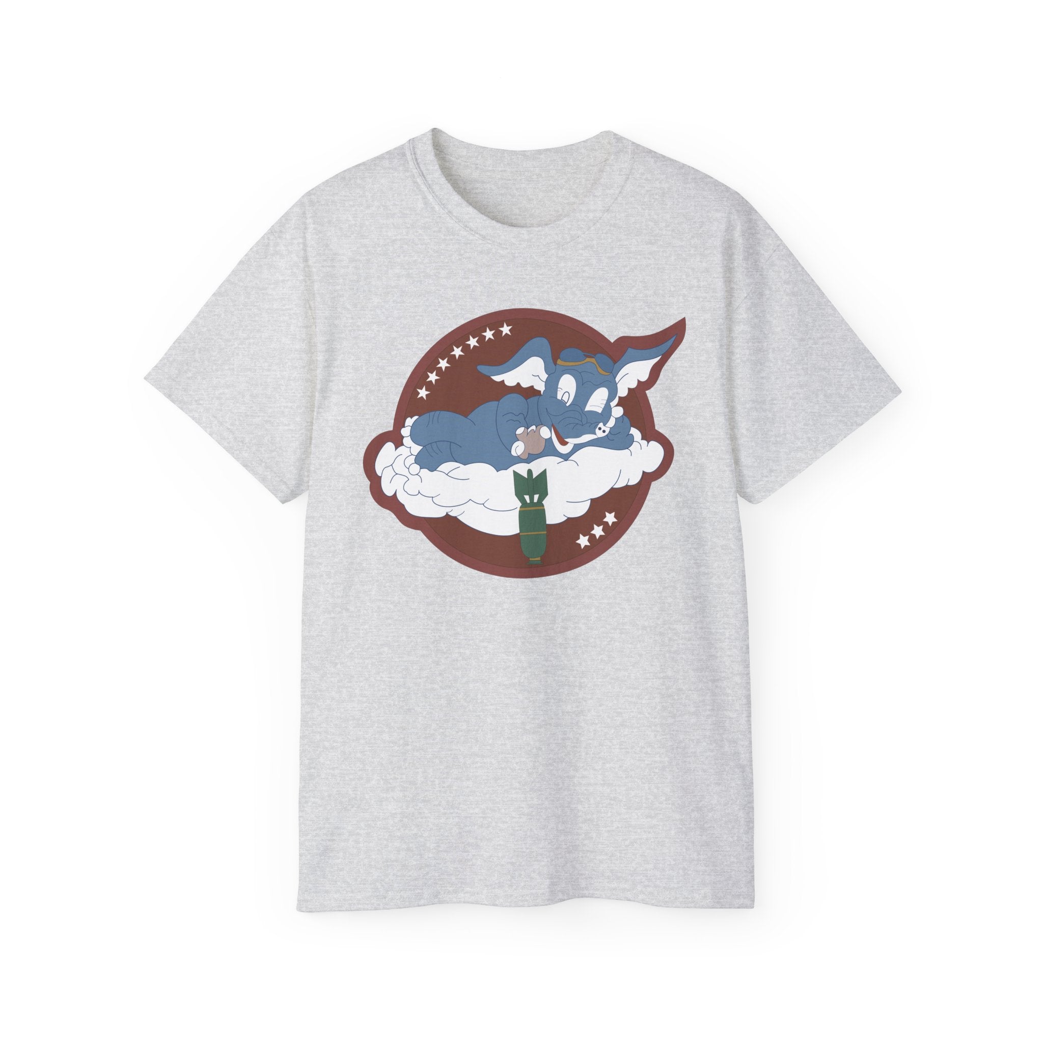 Unisex Ultra Cotton Tee - AAC - 873rd Bomb Squadron, 498th Bomb Group - 20th AAF wo Txt X 300