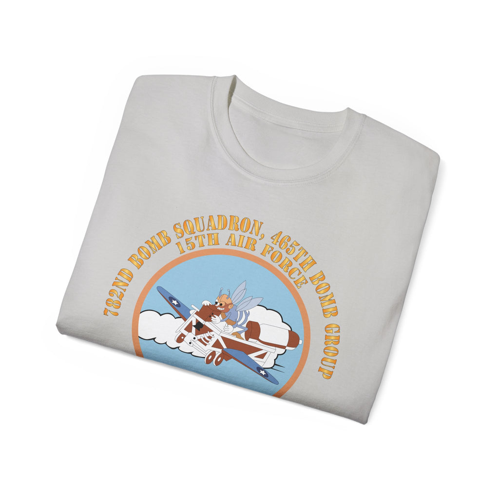 Unisex Ultra Cotton Tee - AAC - 782nd Bomb Squadron, 465th Bomb Group - 15th AF X 300