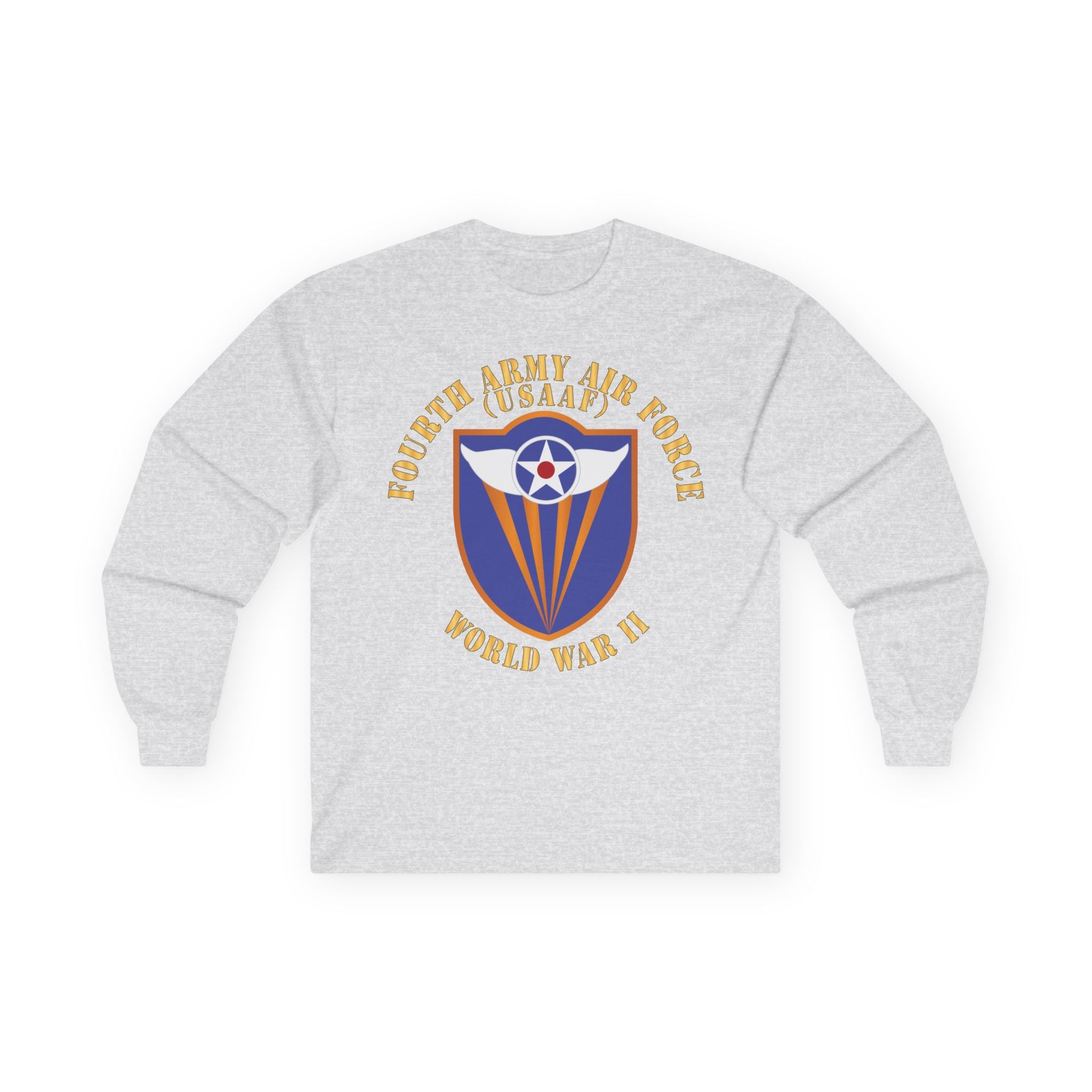 Unisex Long Sleeve Tee - AAC - SSI - 4th Air Force - WWII - USAAF x 300