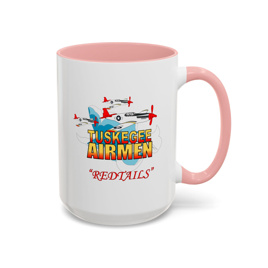 Accent Coffee Mug - Army Air Corp - Tuskegee Airmen - Redtails - 3AC - X 300