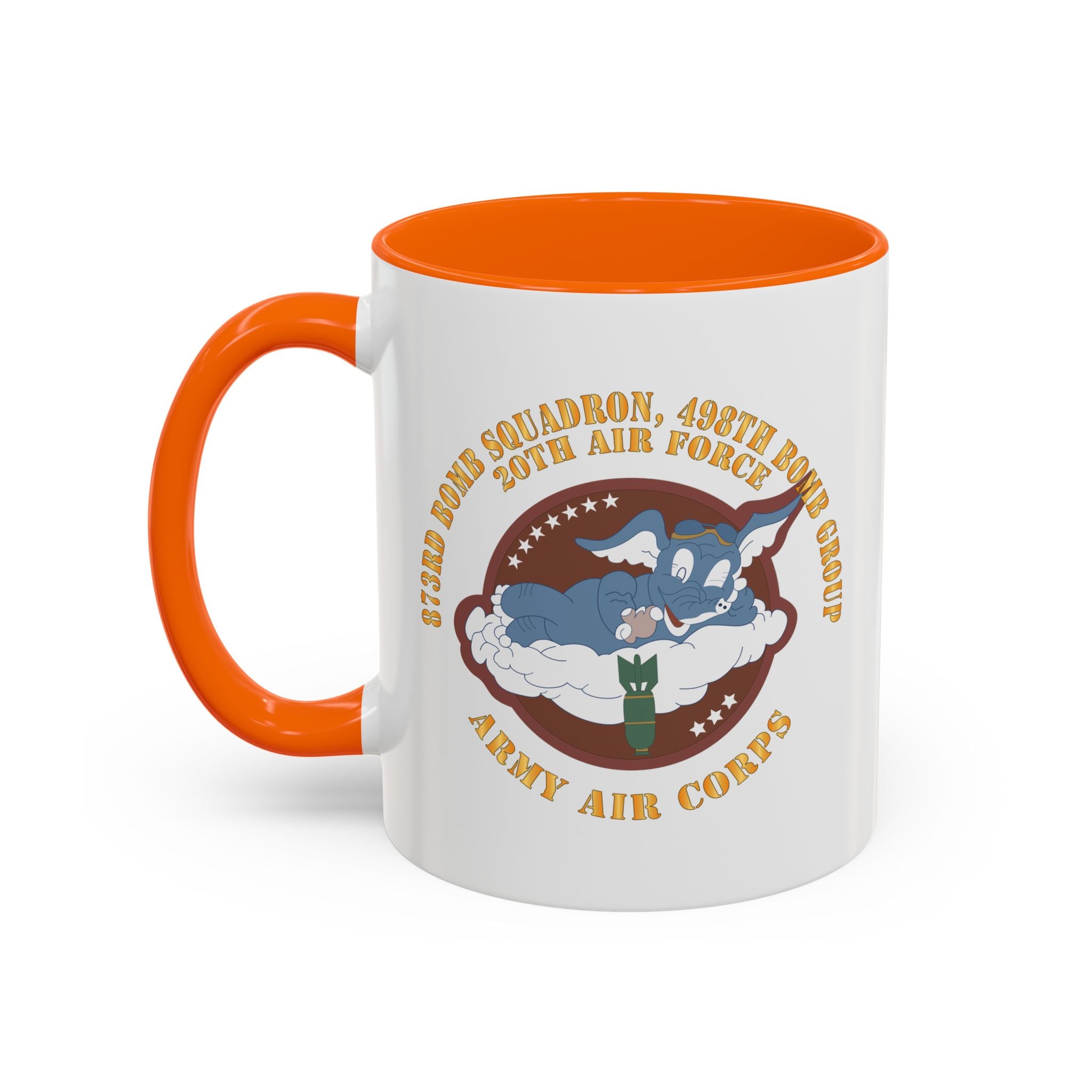 Accent Coffee Mug - AAC - 873rd Bomb Squadron, 498th Bomb Group - 20th AAF X 300