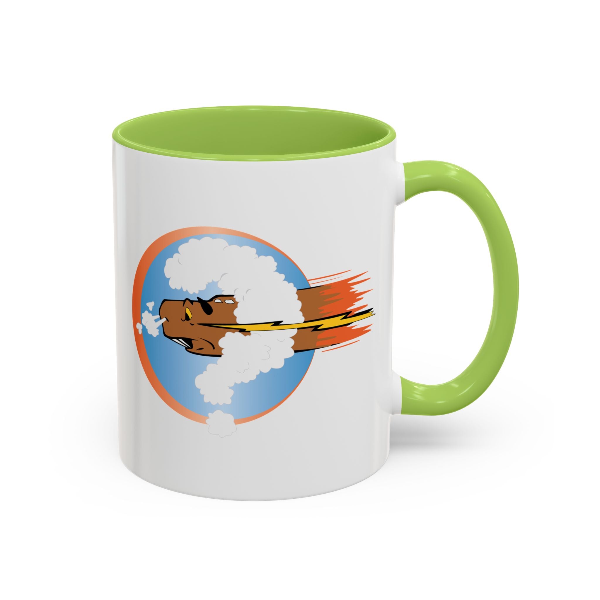 Accent Coffee Mug - AAC - 754th Bombardment Squadron, 458th Bomb Group, England X 300