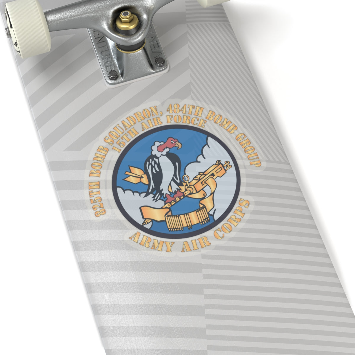 Kiss-Cut Stickers - AAC - 825th Bomb Squadron, 484th Bomb Group - 15th AAF X 300