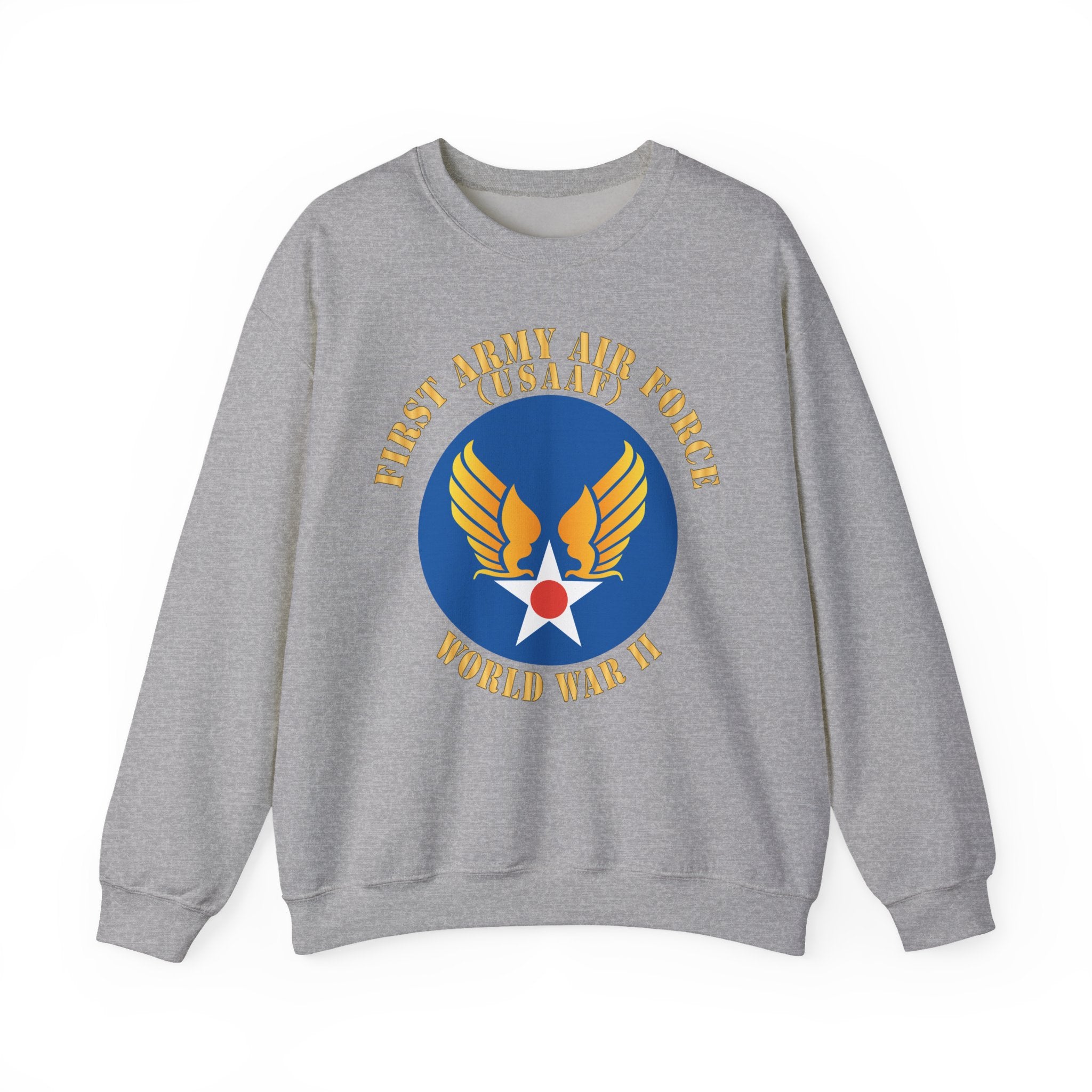 Crewneck Sweatshirt - SSI - AAC - 1st Army Air Force - WWII - USAAF x 300