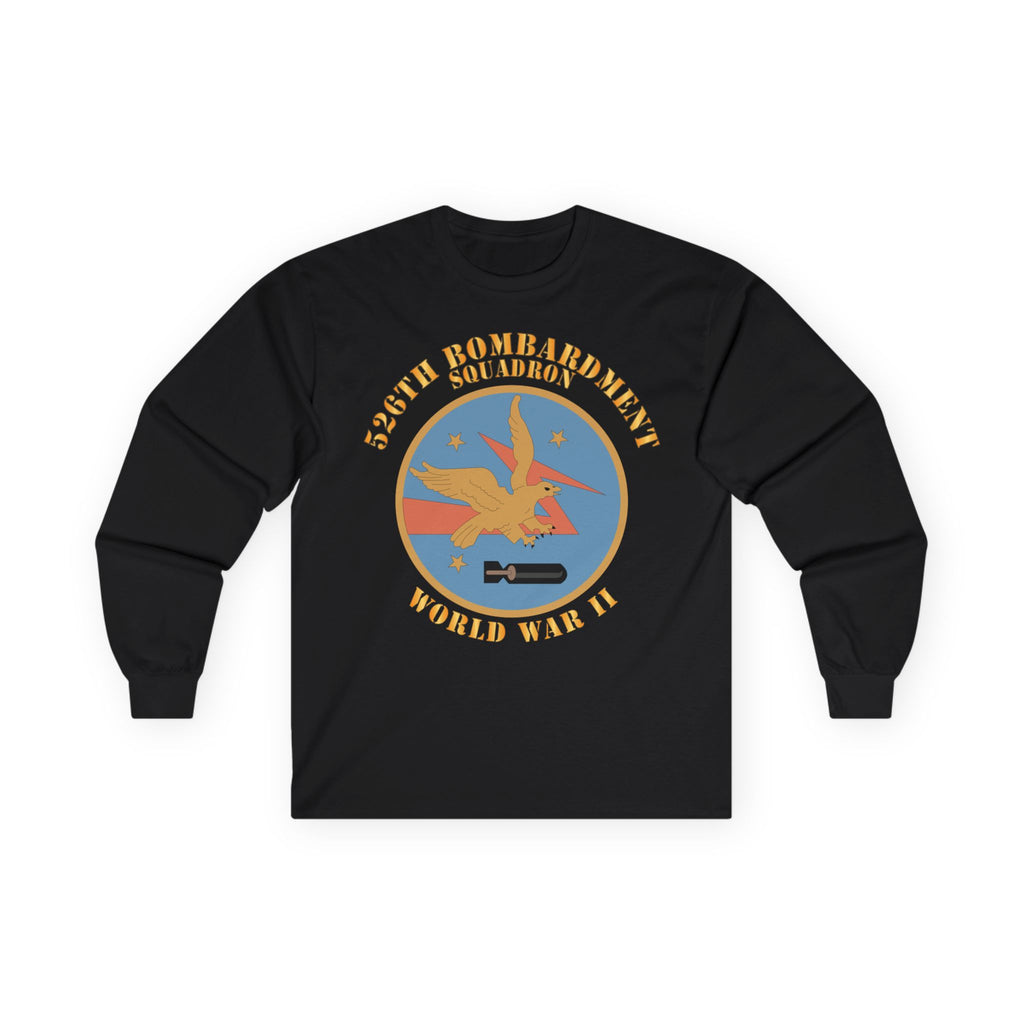 Unisex Long Sleeve Tee - AAC - 526th Bombardment Squadron - WWII X 300