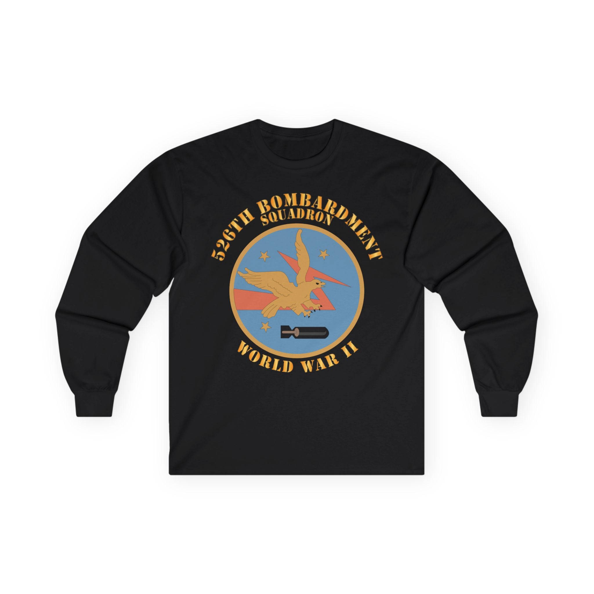 Unisex Long Sleeve Tee - AAC - 526th Bombardment Squadron - WWII X 300