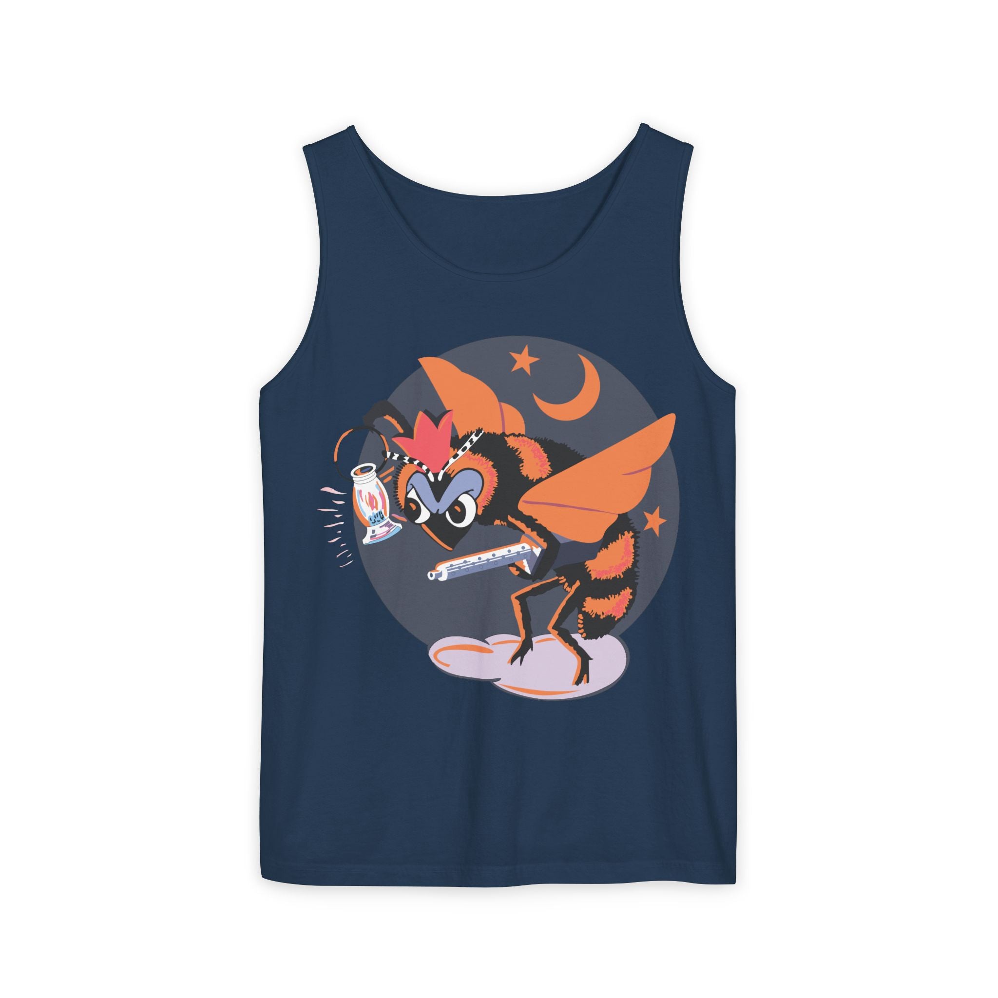 Unisex Garment-Dyed Tank Top - AAC - 418th Night Fighter Squadron wo txt X 300