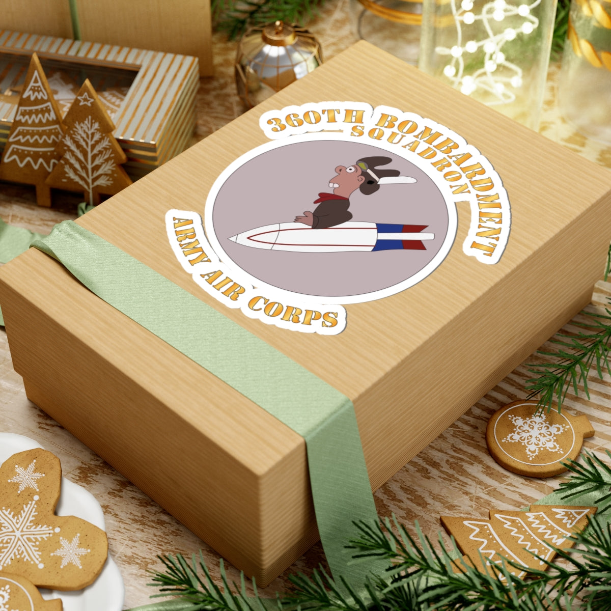 Kiss-Cut Stickers - AAC - 360th Bombardment Squadron X 300