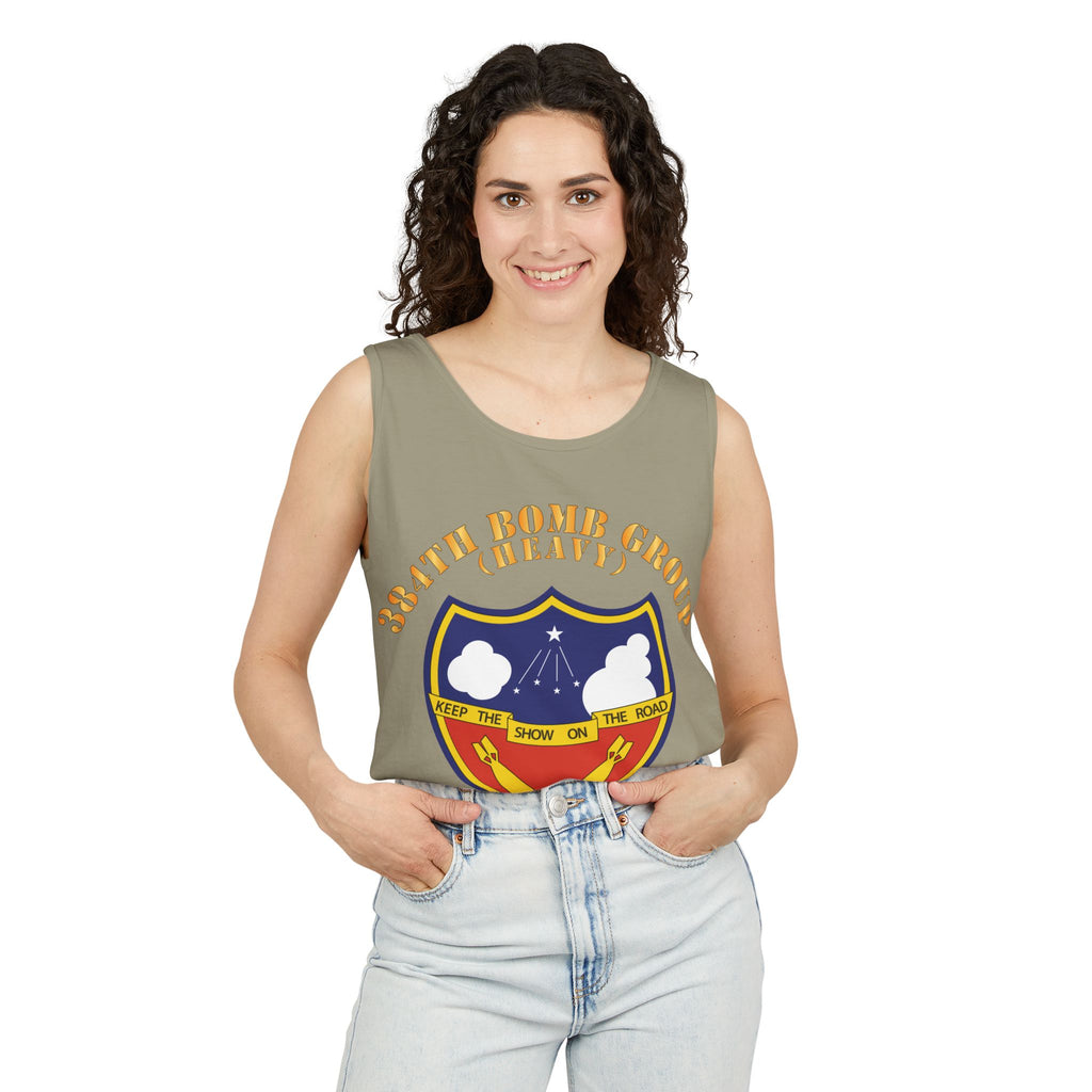Unisex Garment-Dyed Tank Top - AAC - 384th Bomb Group X 300