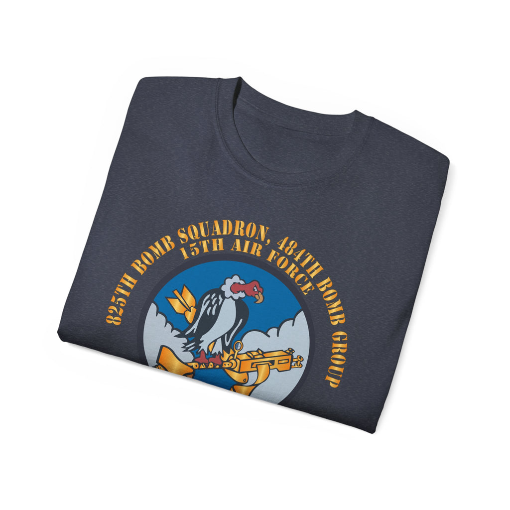 Unisex Ultra Cotton Tee - AAC - 825th Bomb Squadron, 484th Bomb Group - 15th AAF X 300