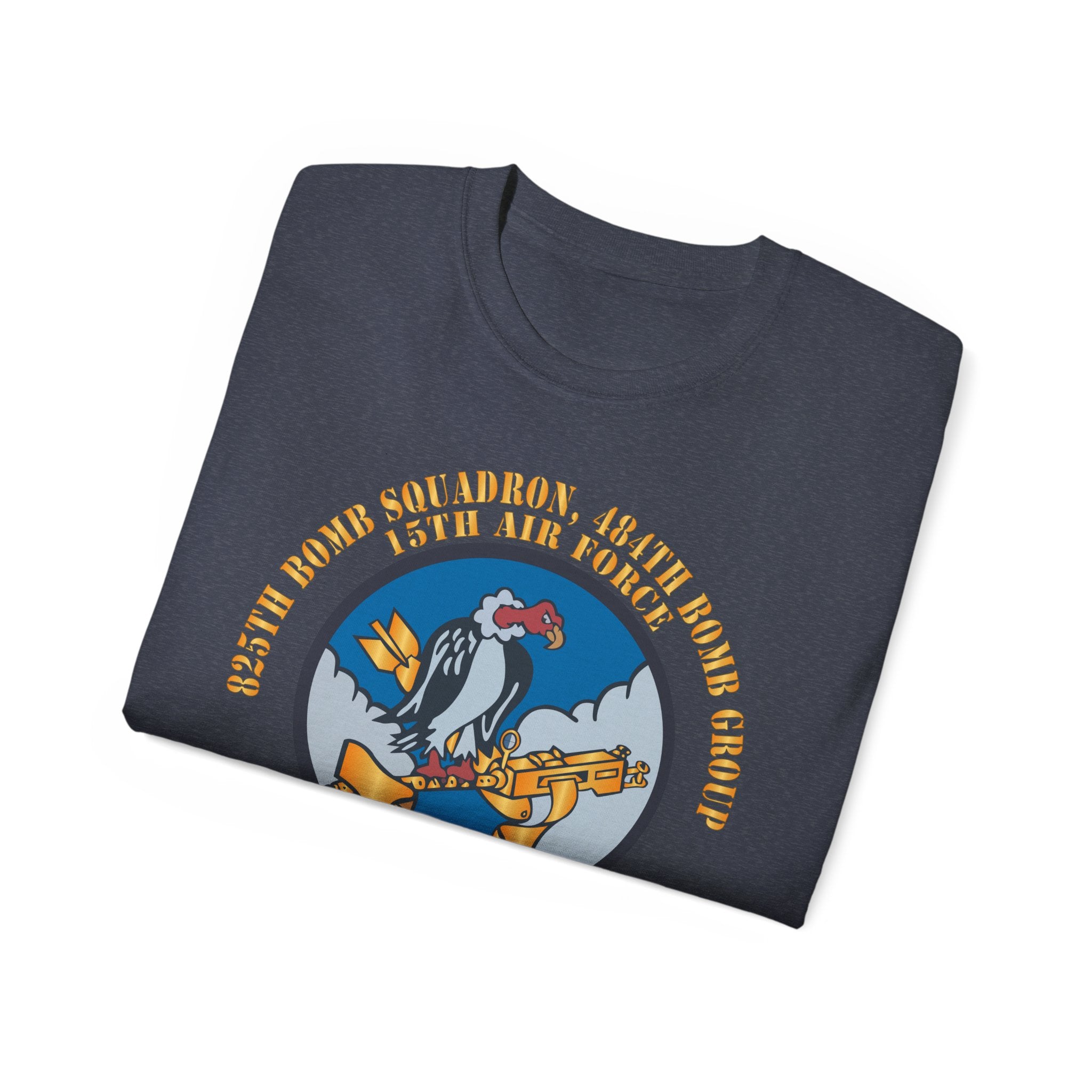 Unisex Ultra Cotton Tee - AAC - 825th Bomb Squadron, 484th Bomb Group - 15th AAF X 300