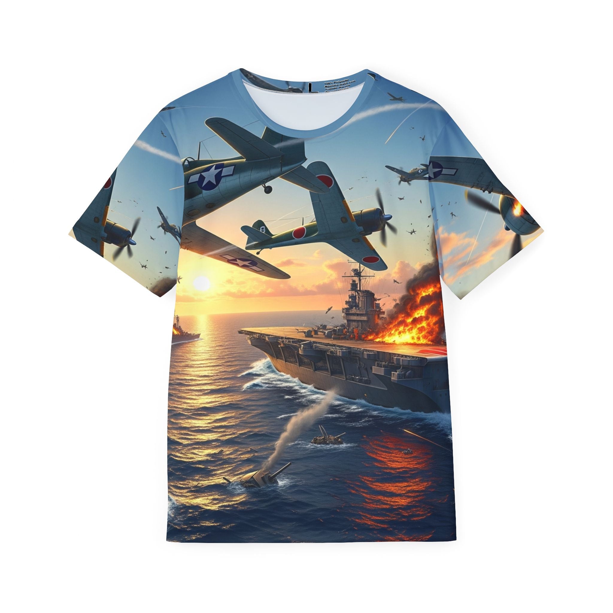 Army Air Corps - WWII, Battle of Midway,  Jersey, Pilot Tee, Vintage Plane Shirt, Aviation Apparel, Flight Enthusiast Gift, Unique Graphic T-Shirt