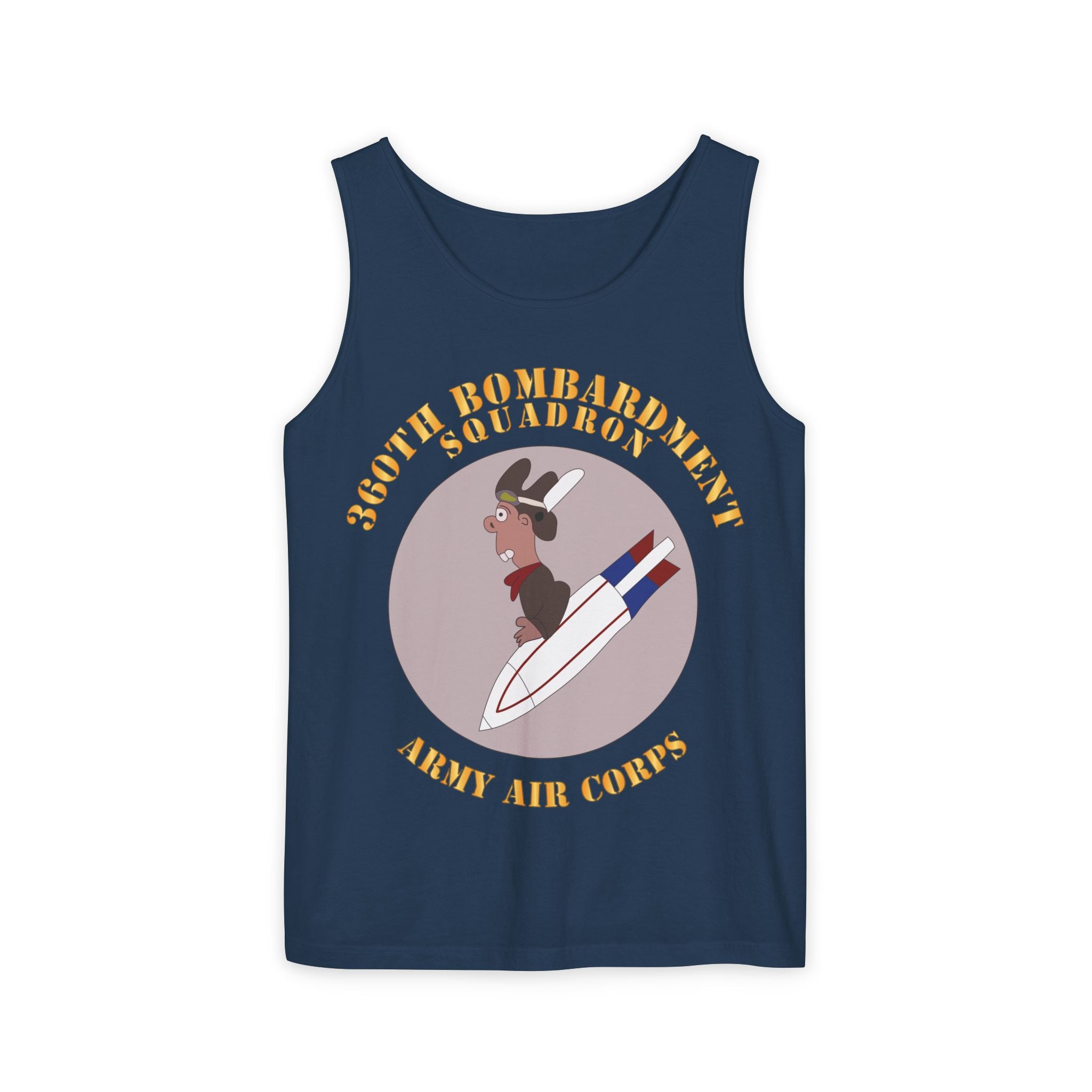 Unisex Garment-Dyed Tank Top - AAC - 360th Bombardment Squadron X 300