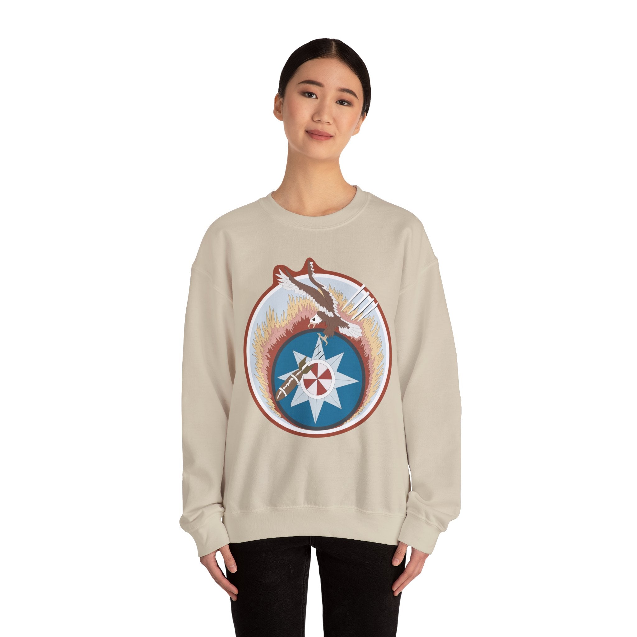 Crewneck Sweatshirt - AAC - 773rd Bomb Squadron, 463rd Bomb Group - 15th AF wo Txt X 300