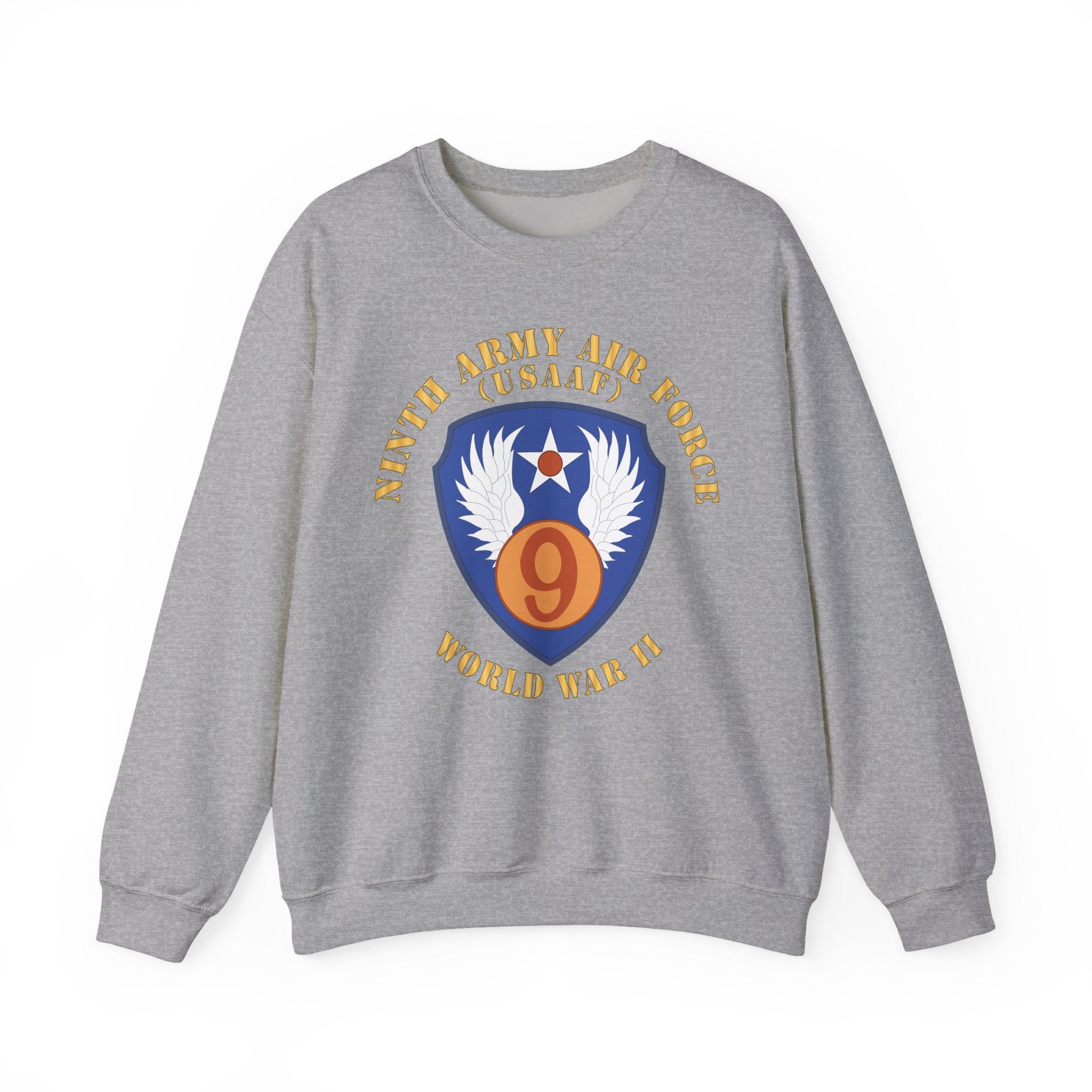 Crewneck Sweatshirt - AAC - SSI - 9th Air Force - WWII - USAAF x 300