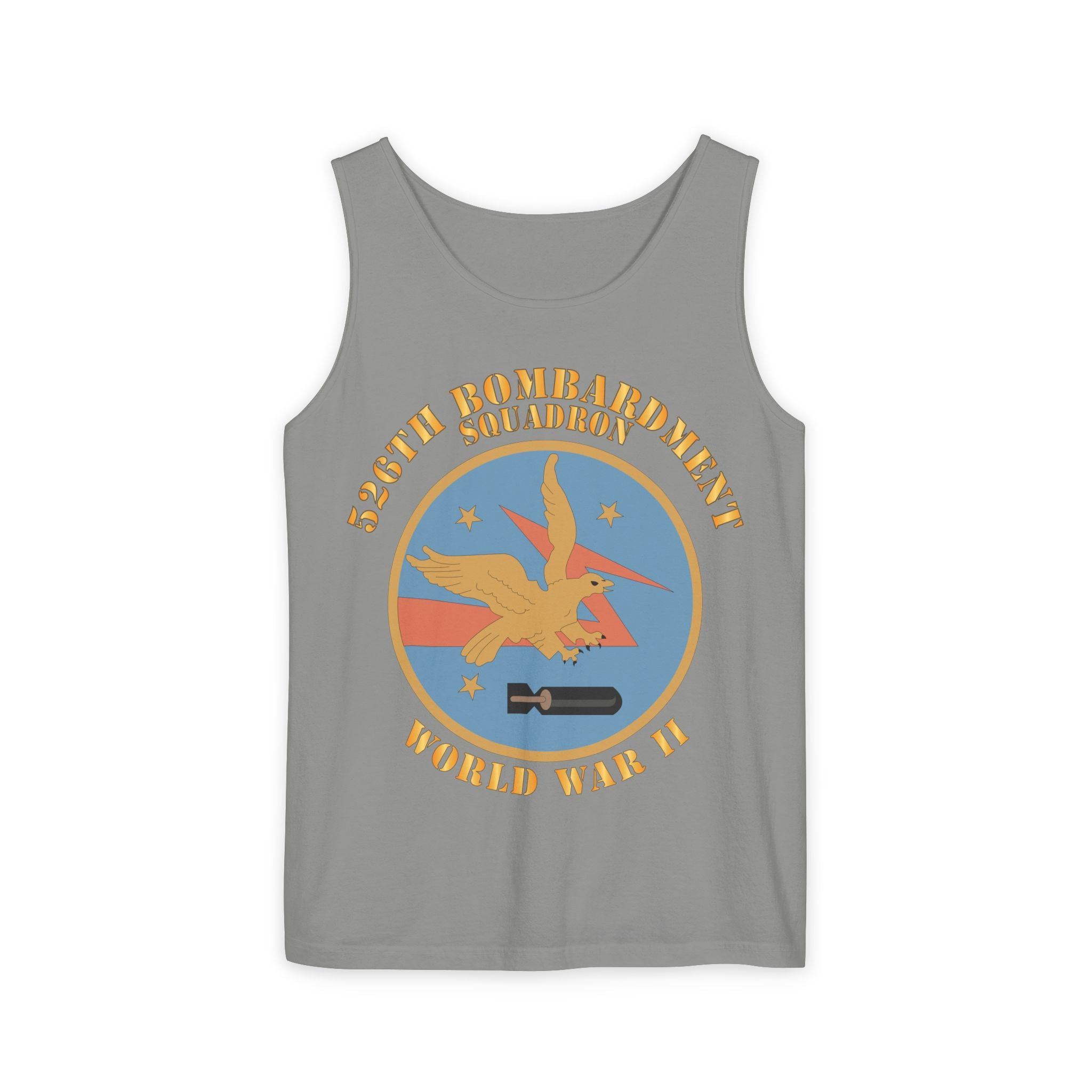 Unisex Garment-Dyed Tank Top - AAC - 526th Bombardment Squadron - WWII X 300