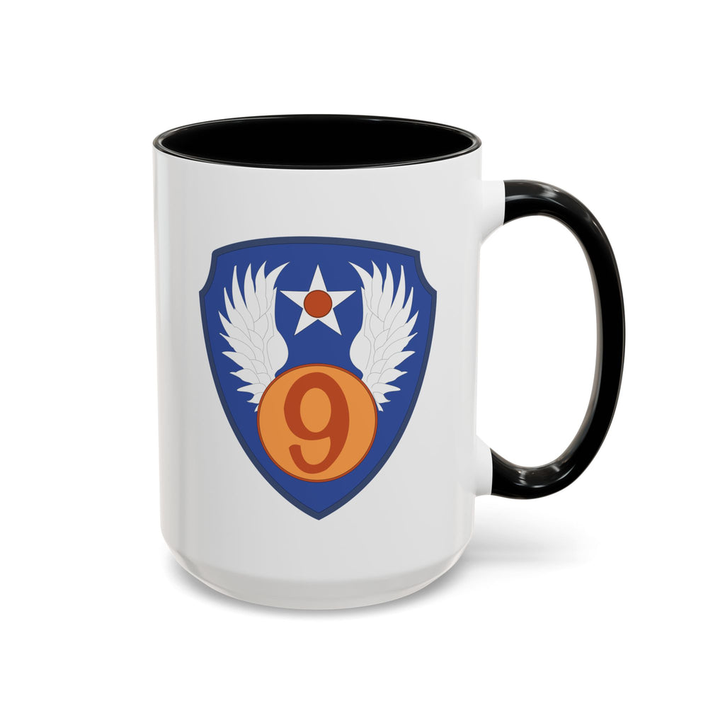 Accent Coffee Mug - AAC - SSI - 9th Air Force wo Txt X 300