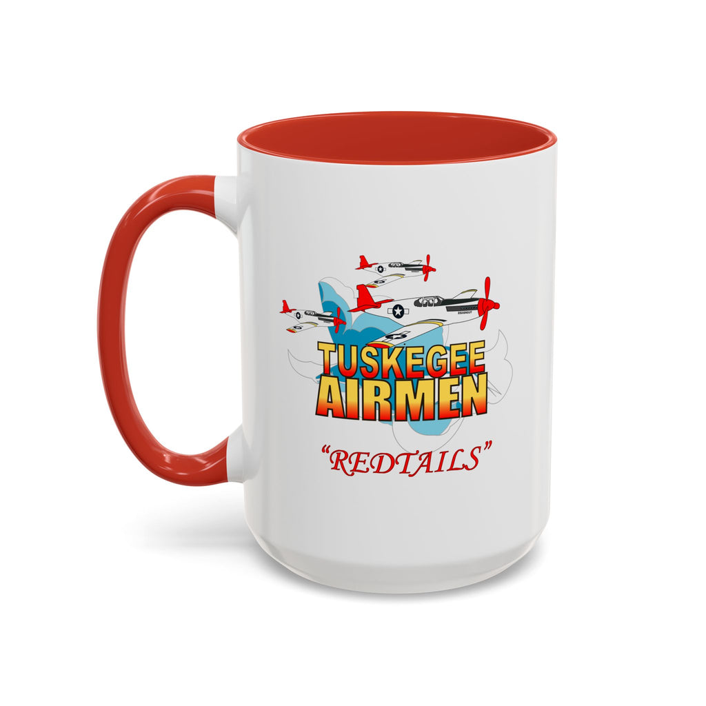 Accent Coffee Mug - Army Air Corp - Tuskegee Airmen - Redtails - 3AC - X 300