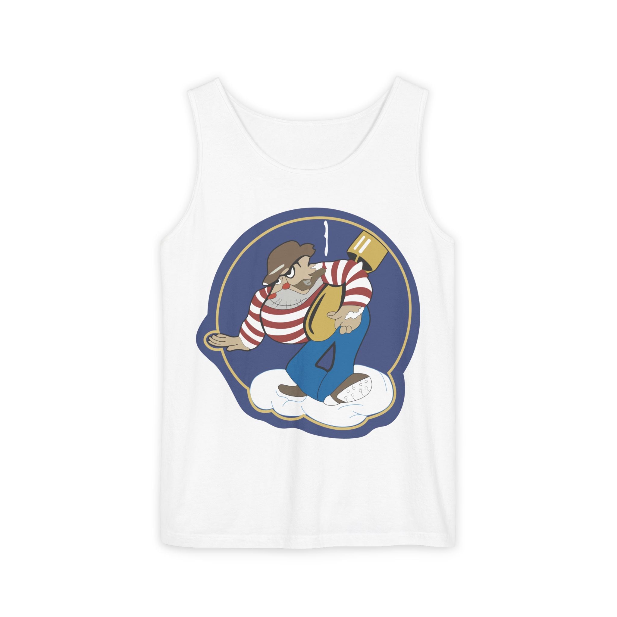 Unisex Garment-Dyed Tank Top - AAC - 869th Bomb Squadron, 497th Bomb Group wo Txt X 300